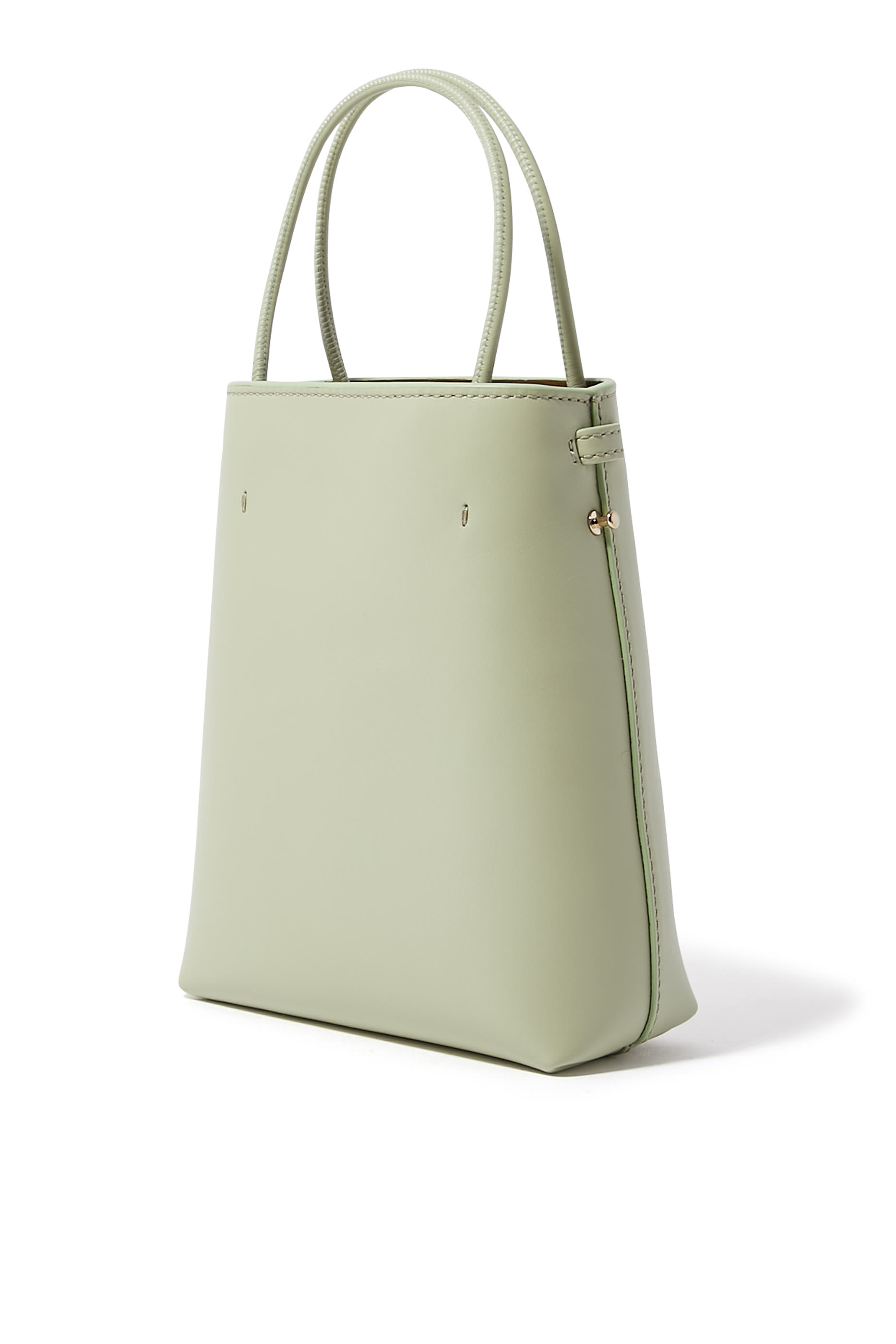 Micro Sense Leather Tote Bag