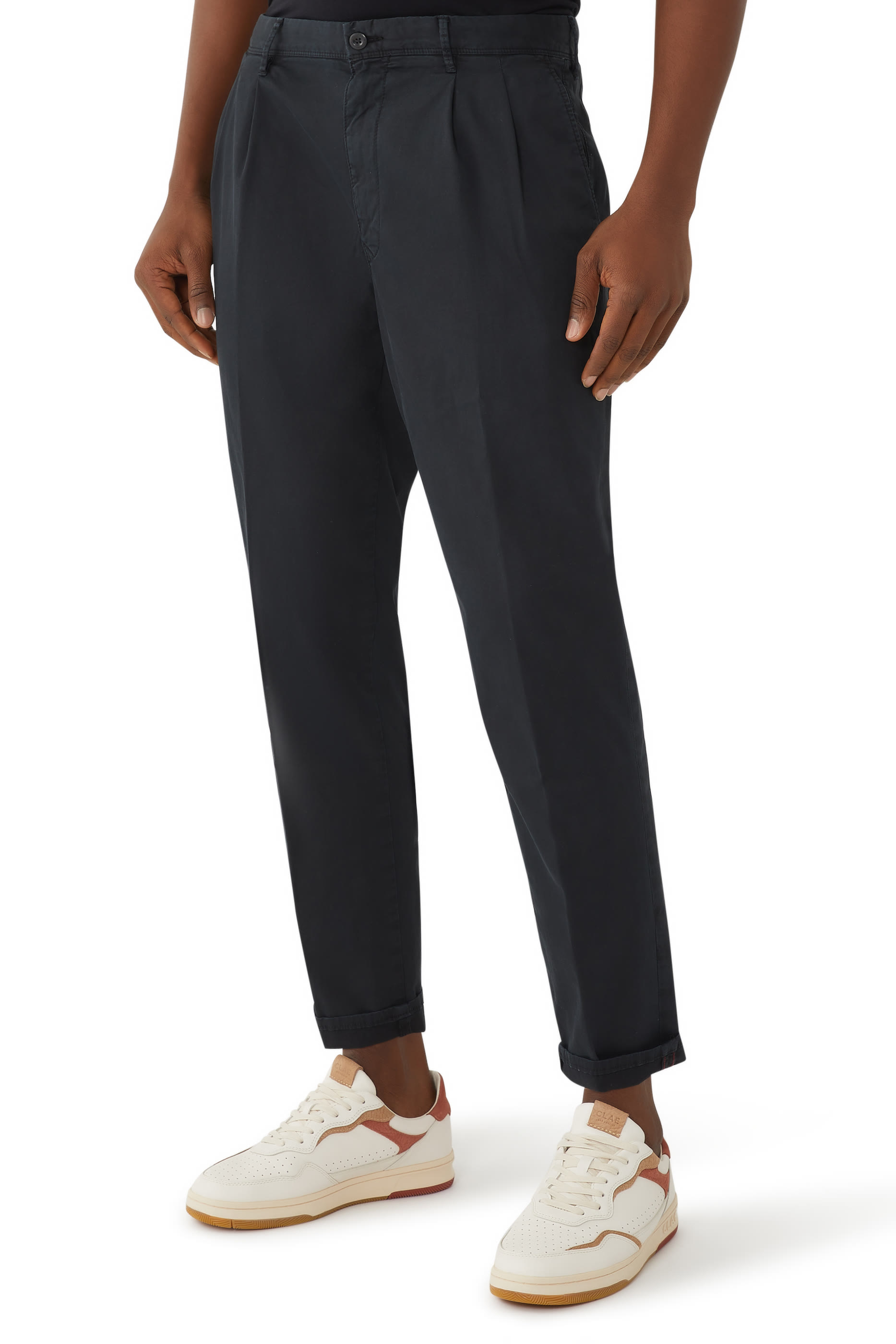 Slim-Fit Stretch Trousers