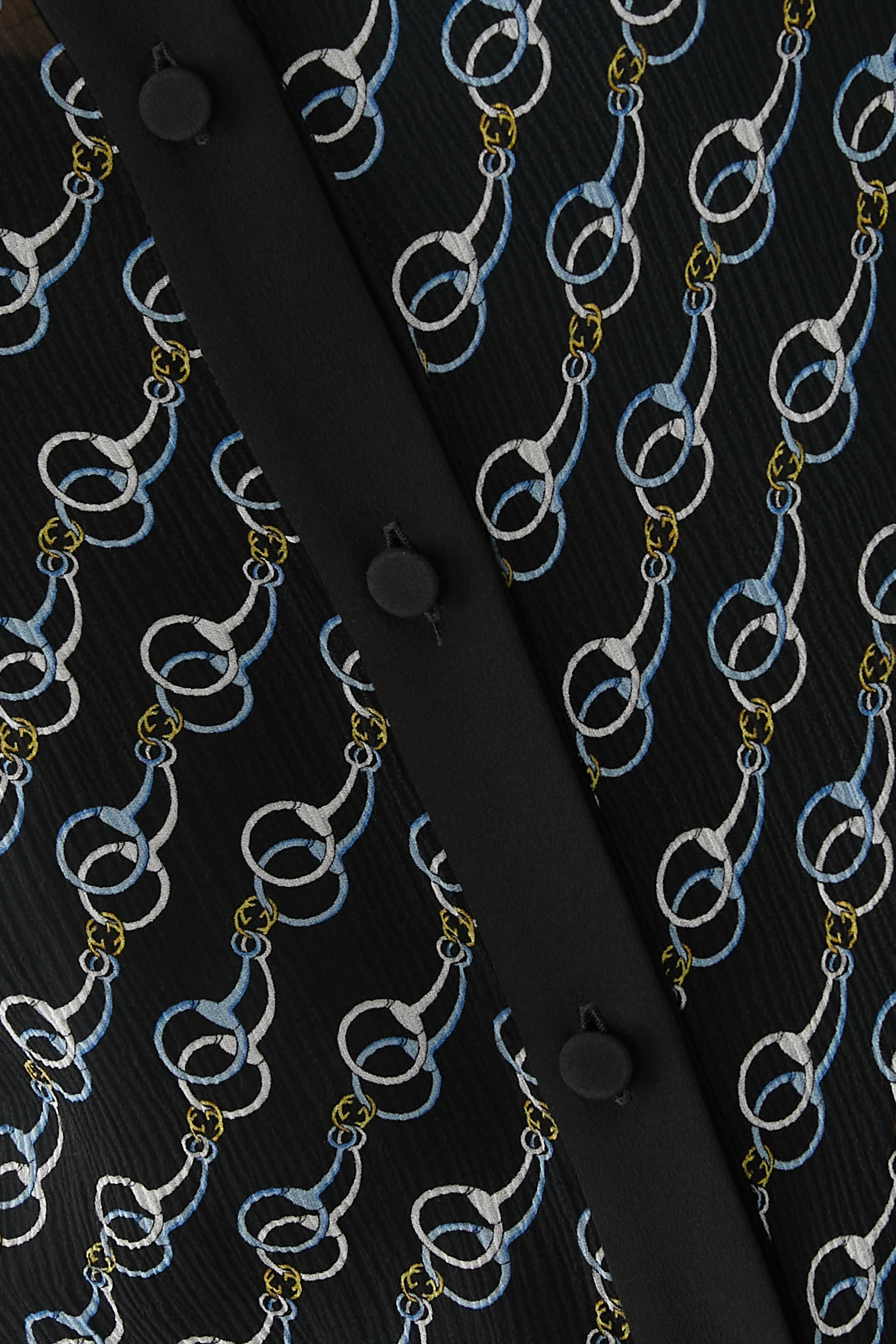 Printed Silk Creponne Shirt