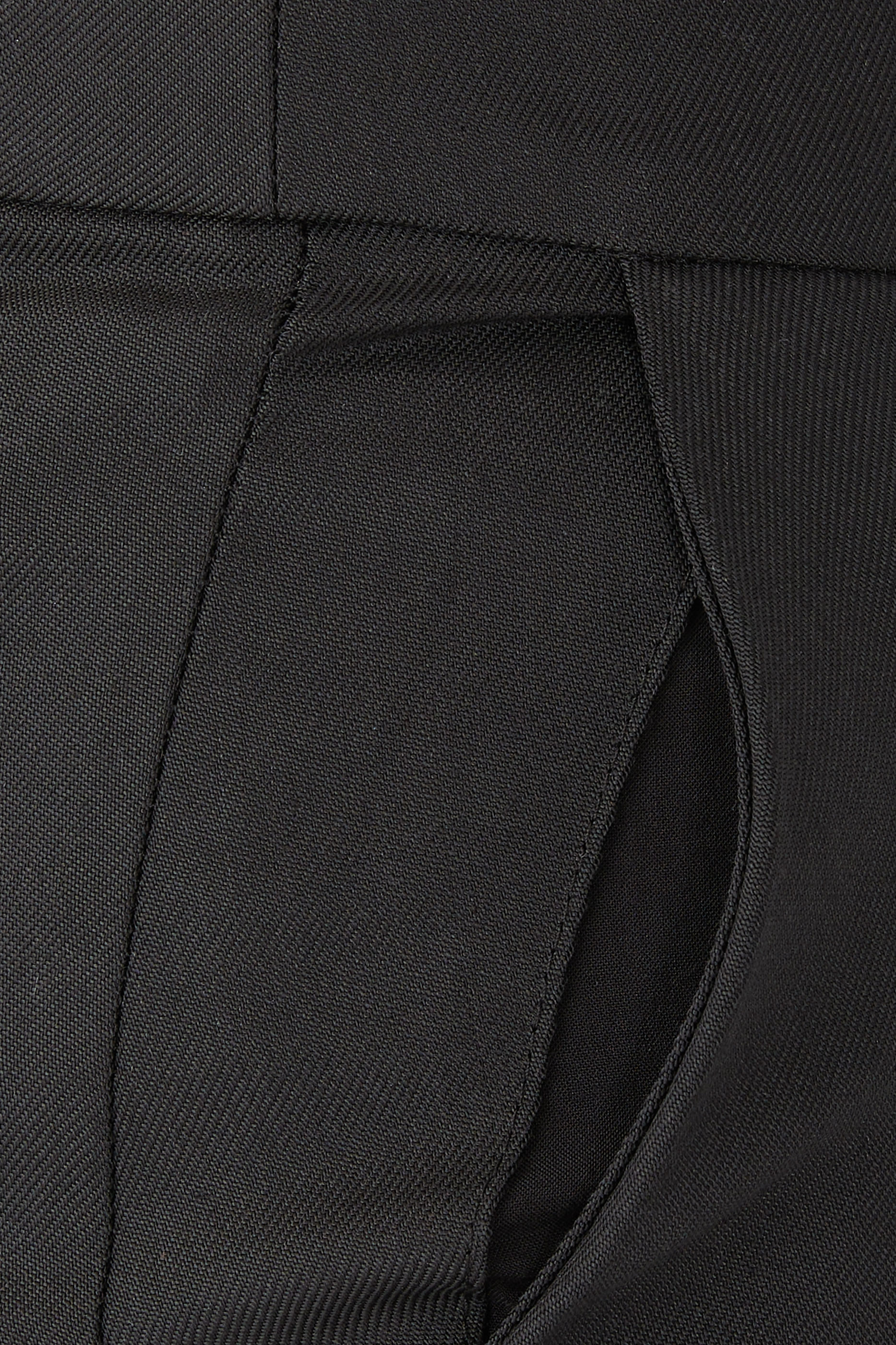 Kallisto High-Rise Wool Straight Pants