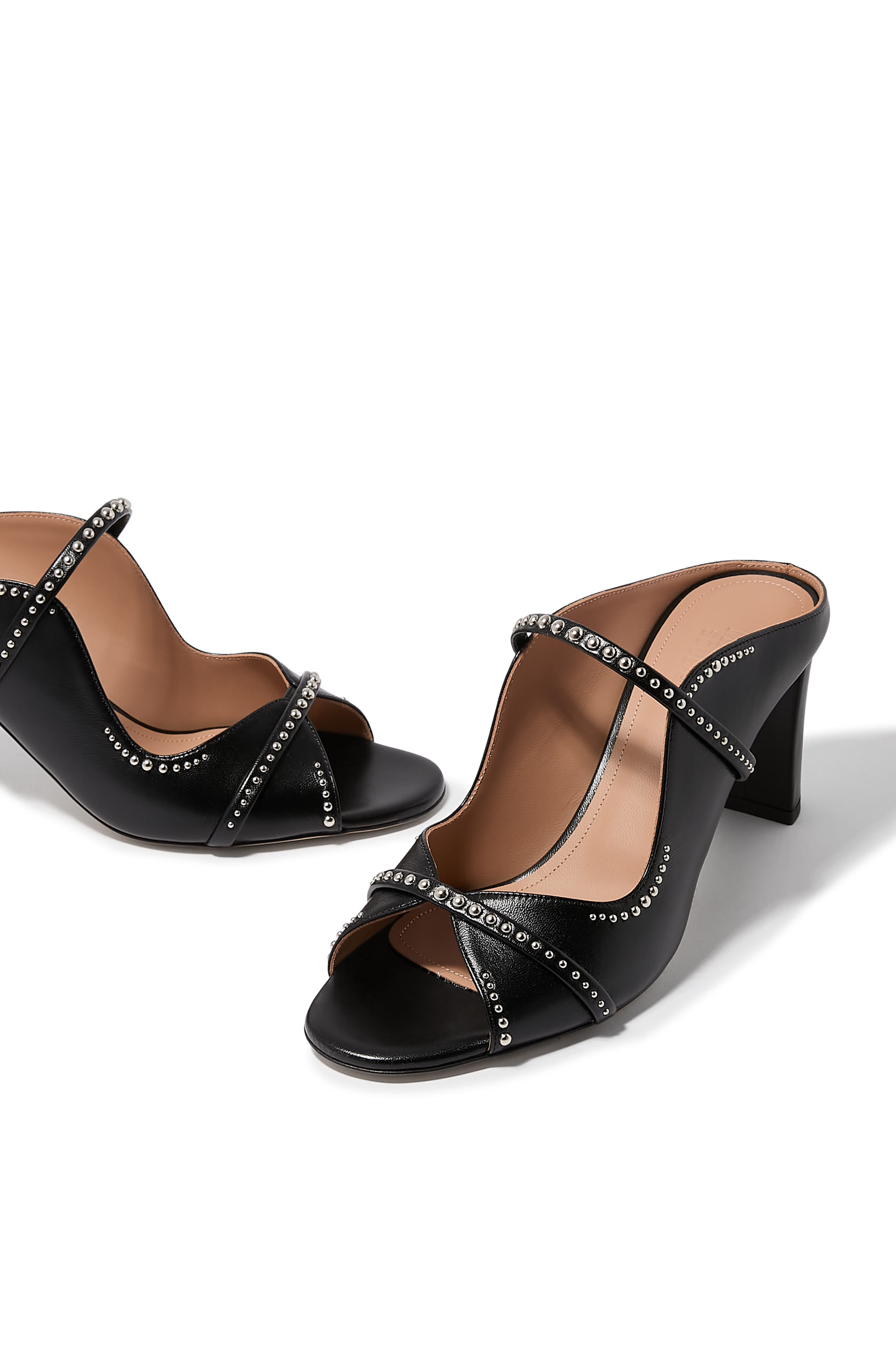 Norah Studded Leather 70 Heeled Sandals 