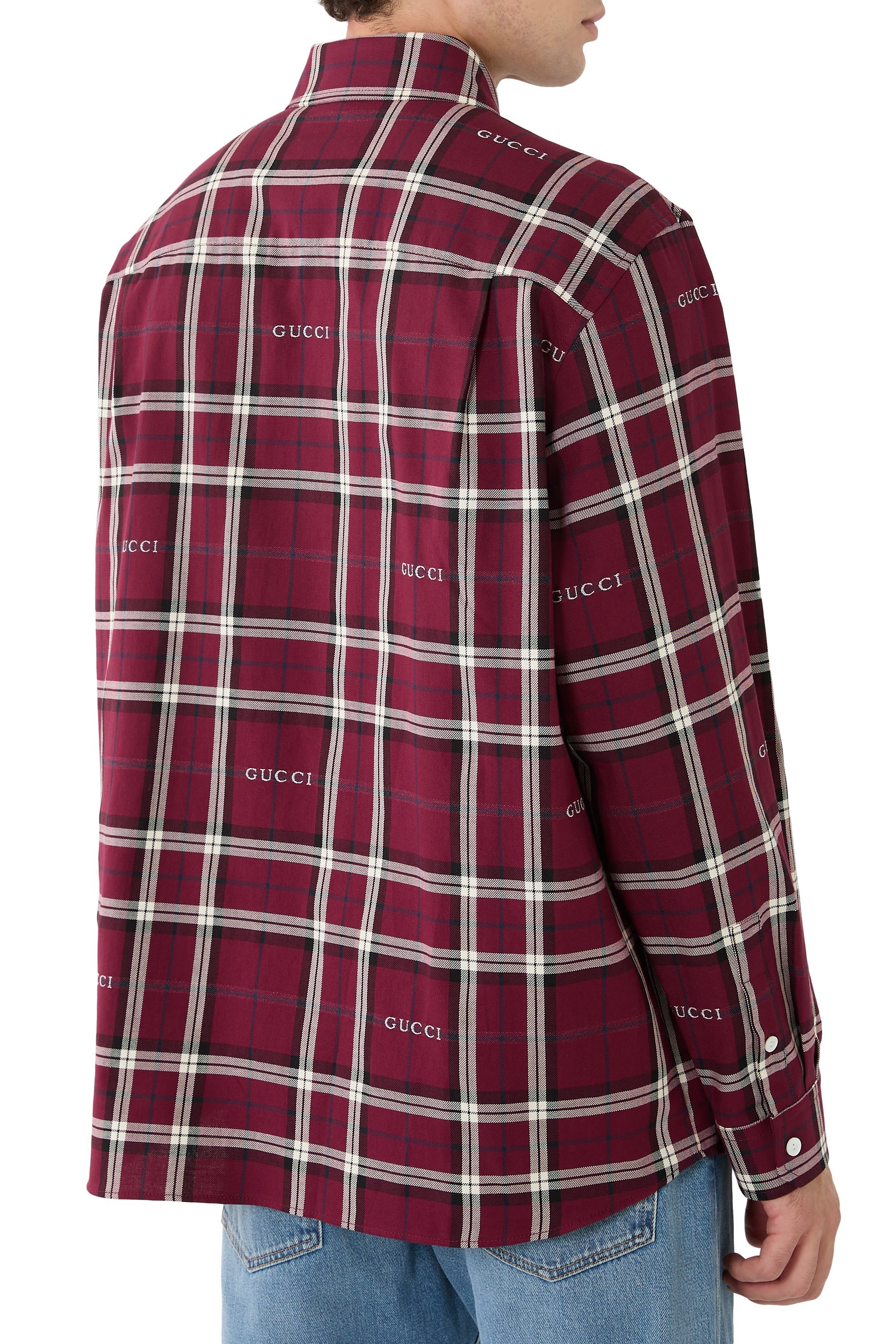 Tartan Cotton Jacquard Shirt