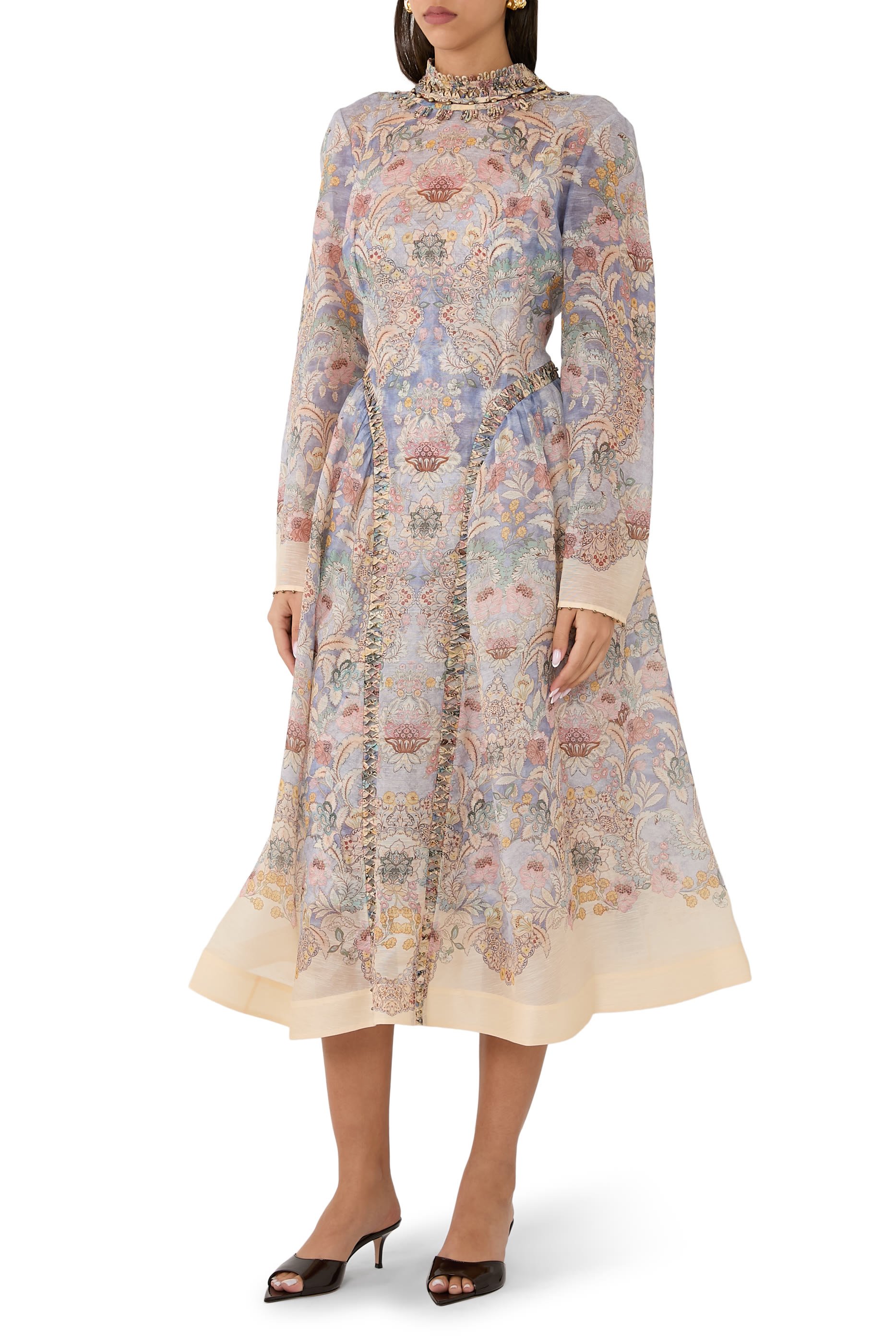 Rebellion Beaded Midi Dress 