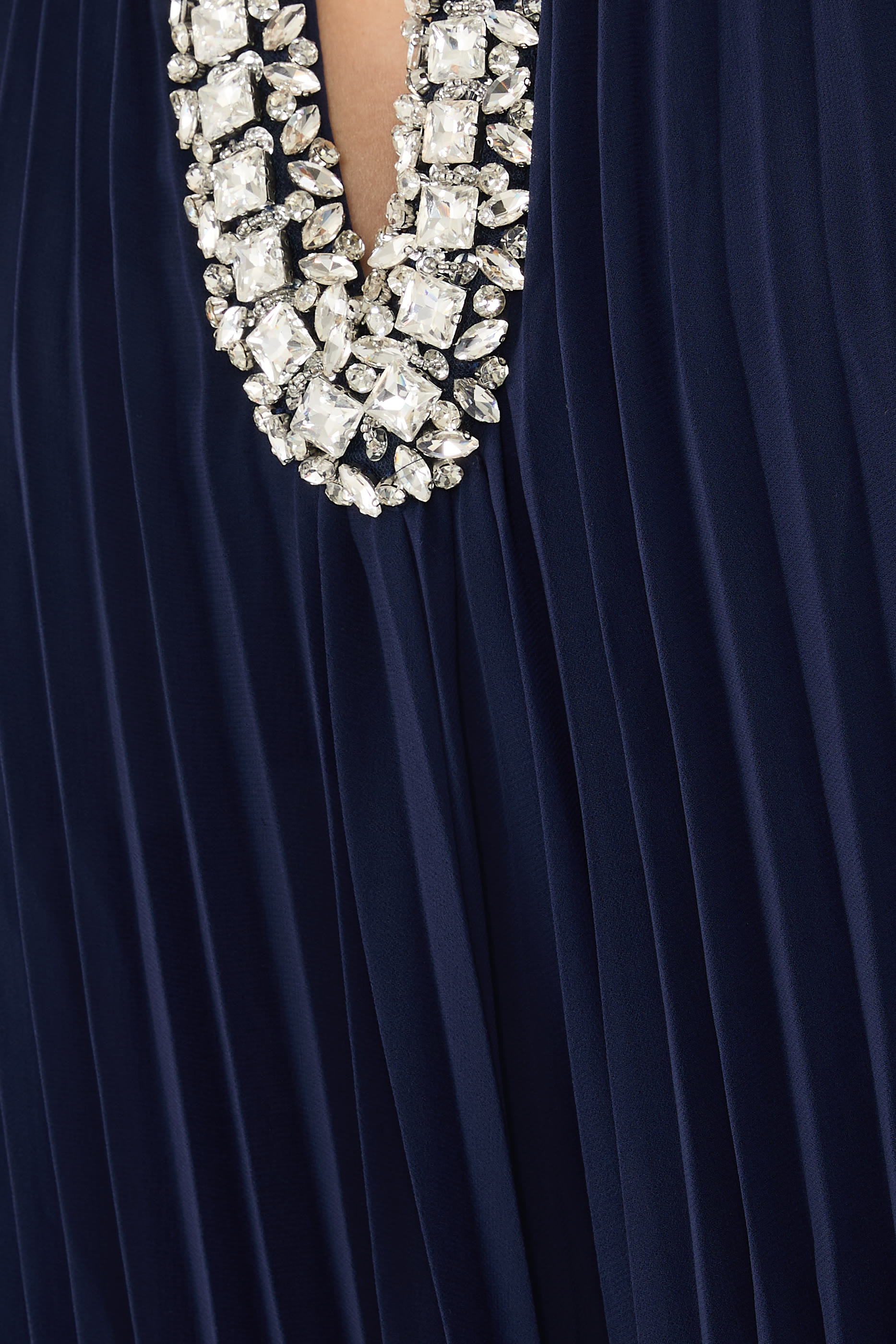 Chiffon Feather Midi Dress