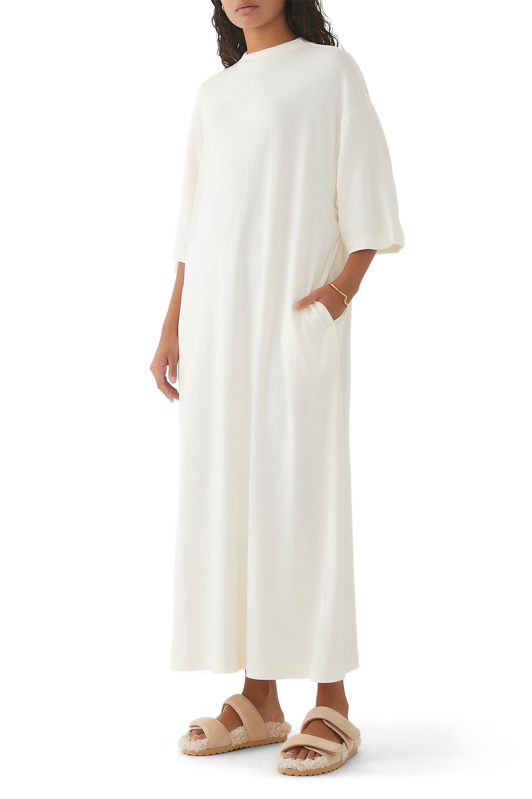 Essentials 3/4 Sleeve Dress