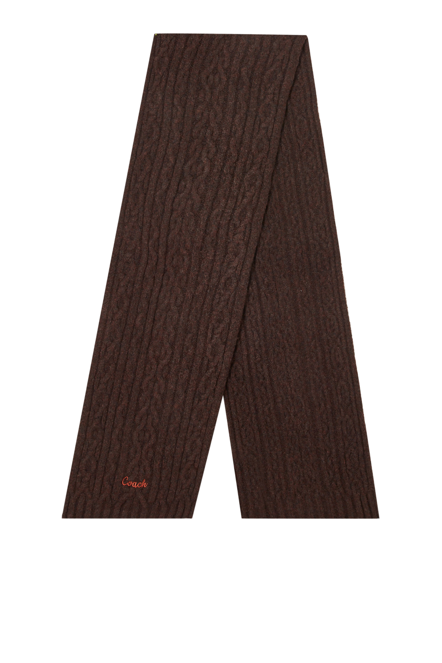 Logo-Embroidered Scarf