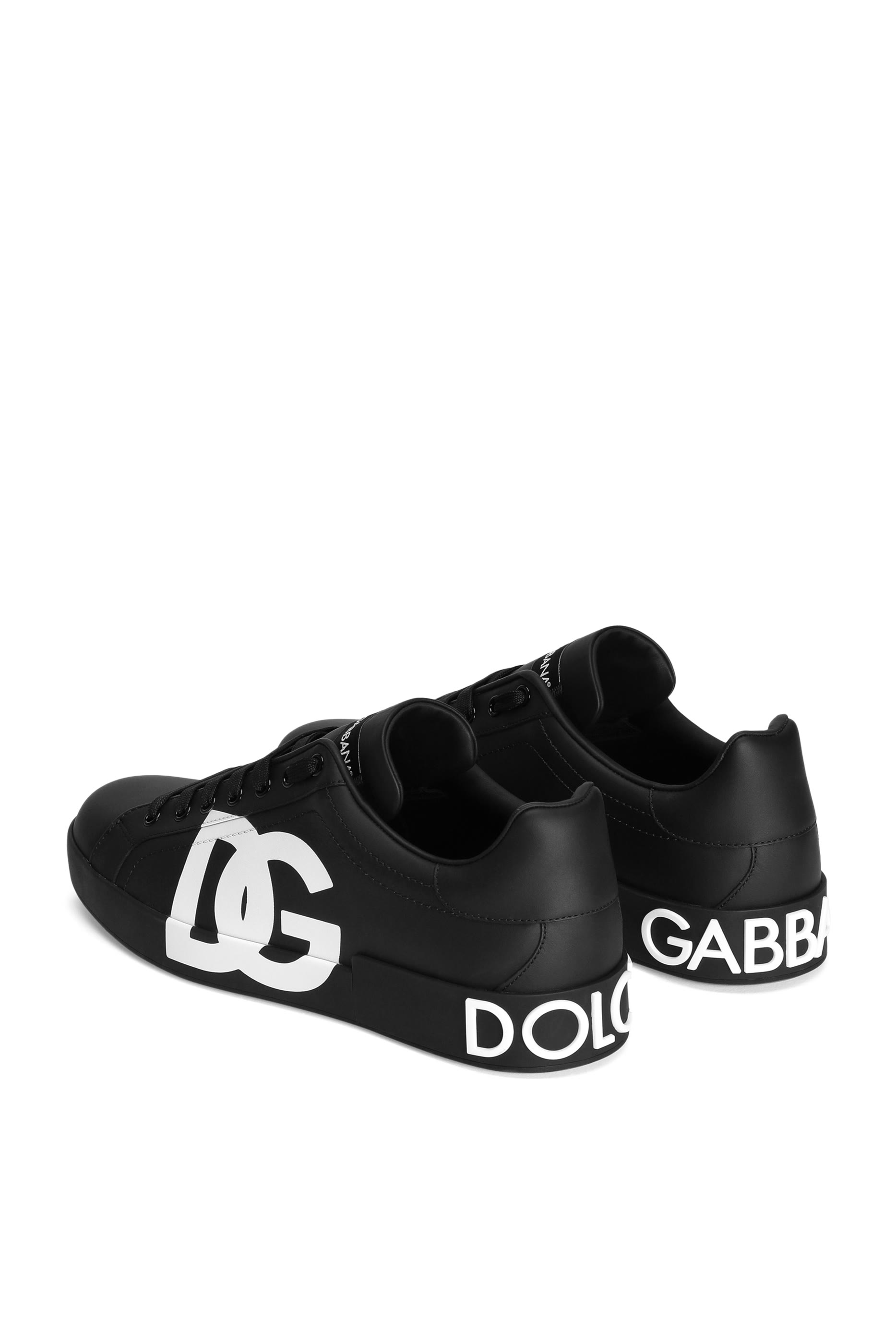 DG Logo Print Portofino Sneakers