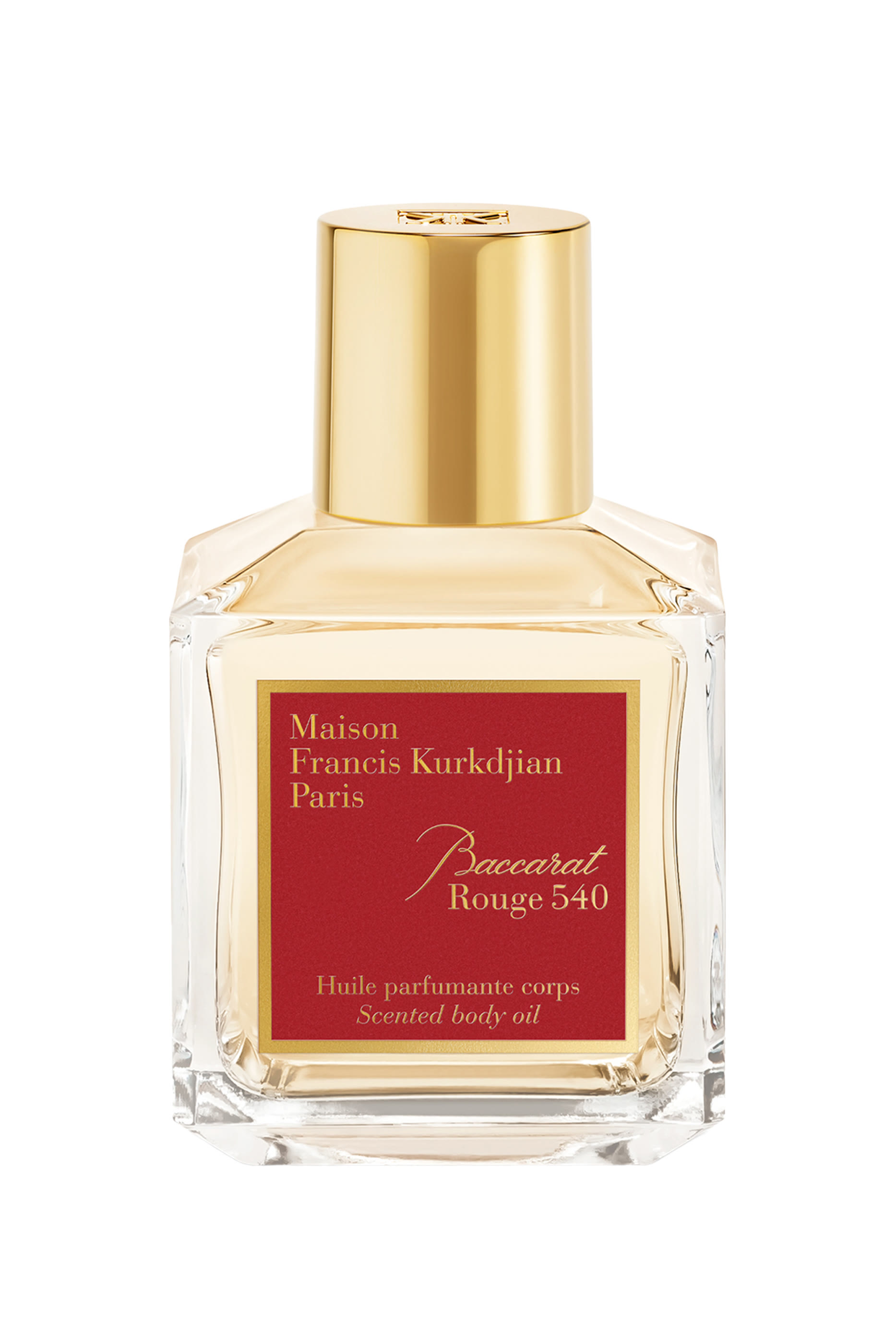 Baccarat Rouge 540 Scented Body Oil