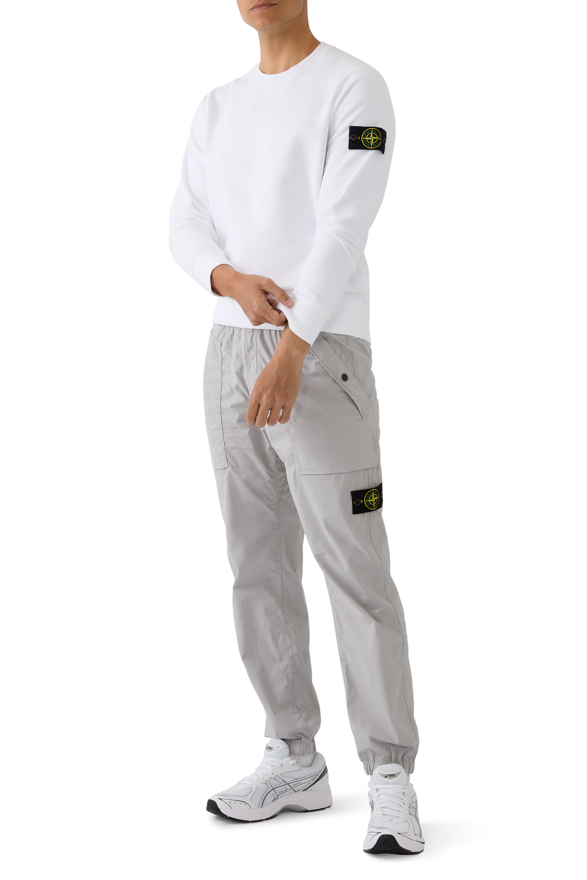 Supima&reg; Stretch Cotton Twill Joggers