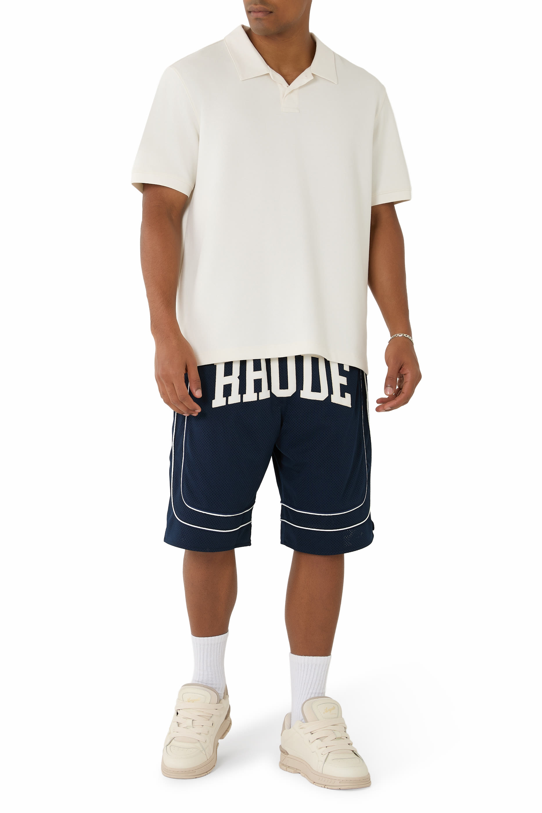 Baggy Collegiate Logo Shorts 