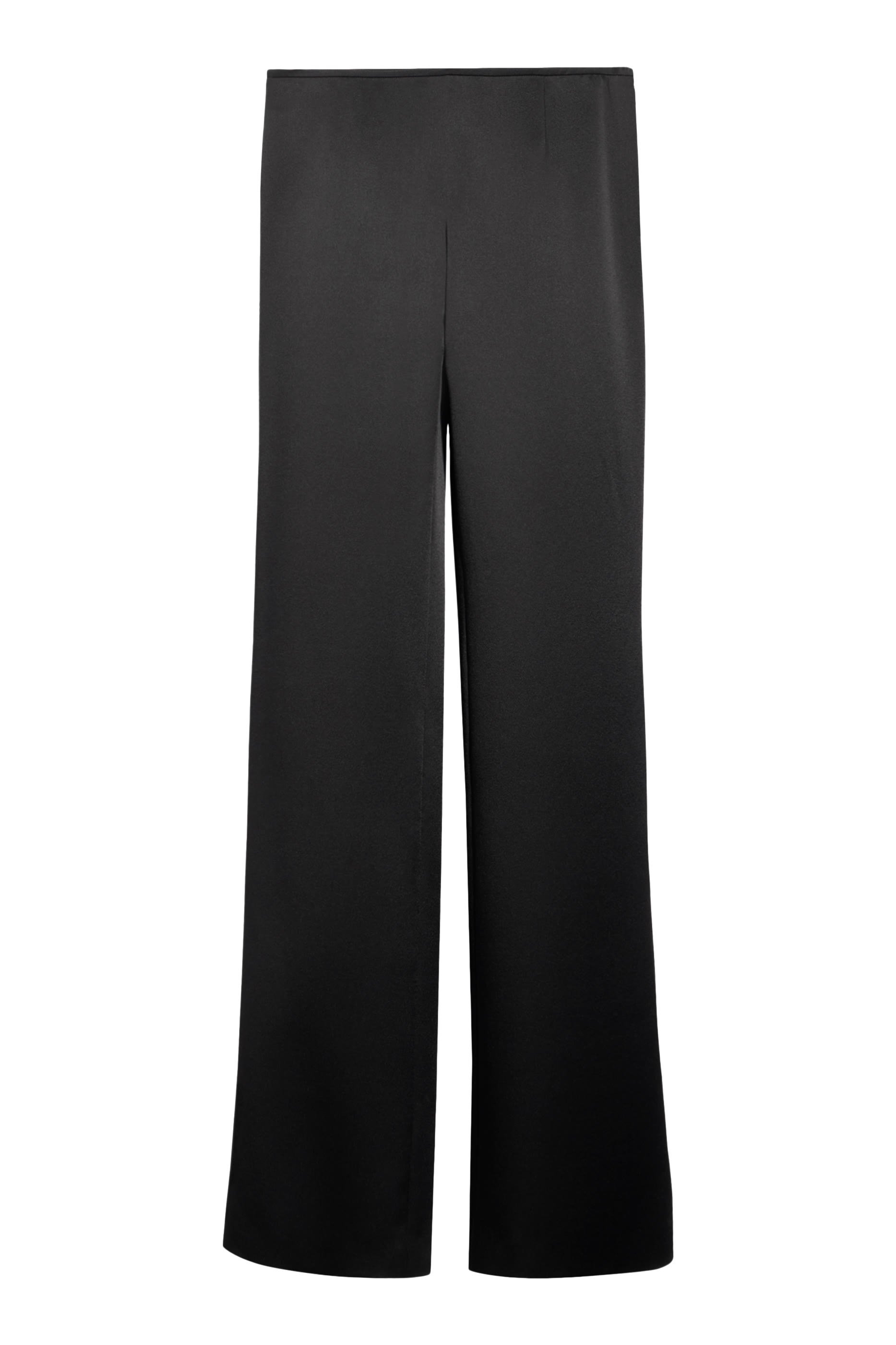 Cr&ecirc;pe Satin Pants