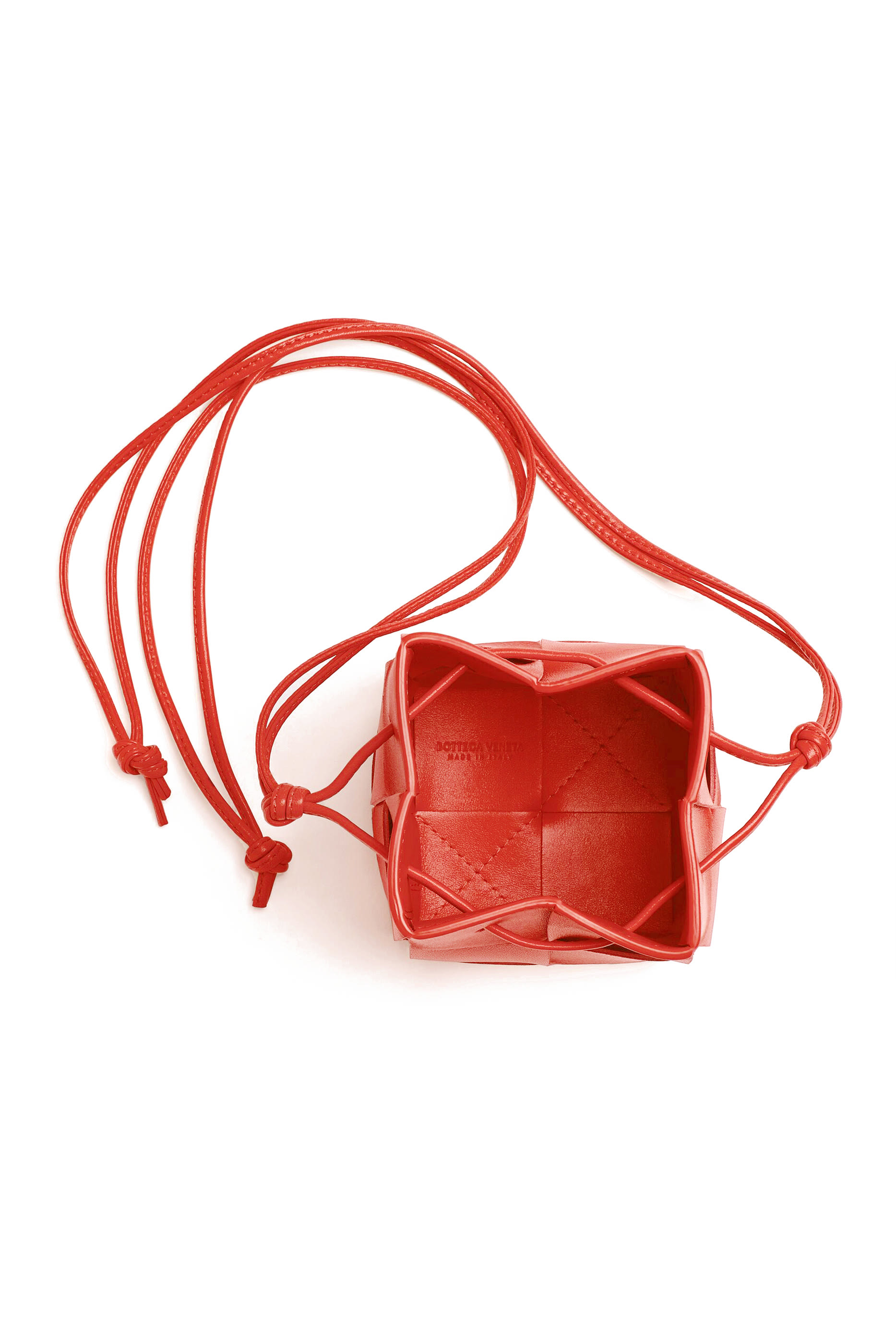 Mini Cassette Cross-Body Bucket Bag
