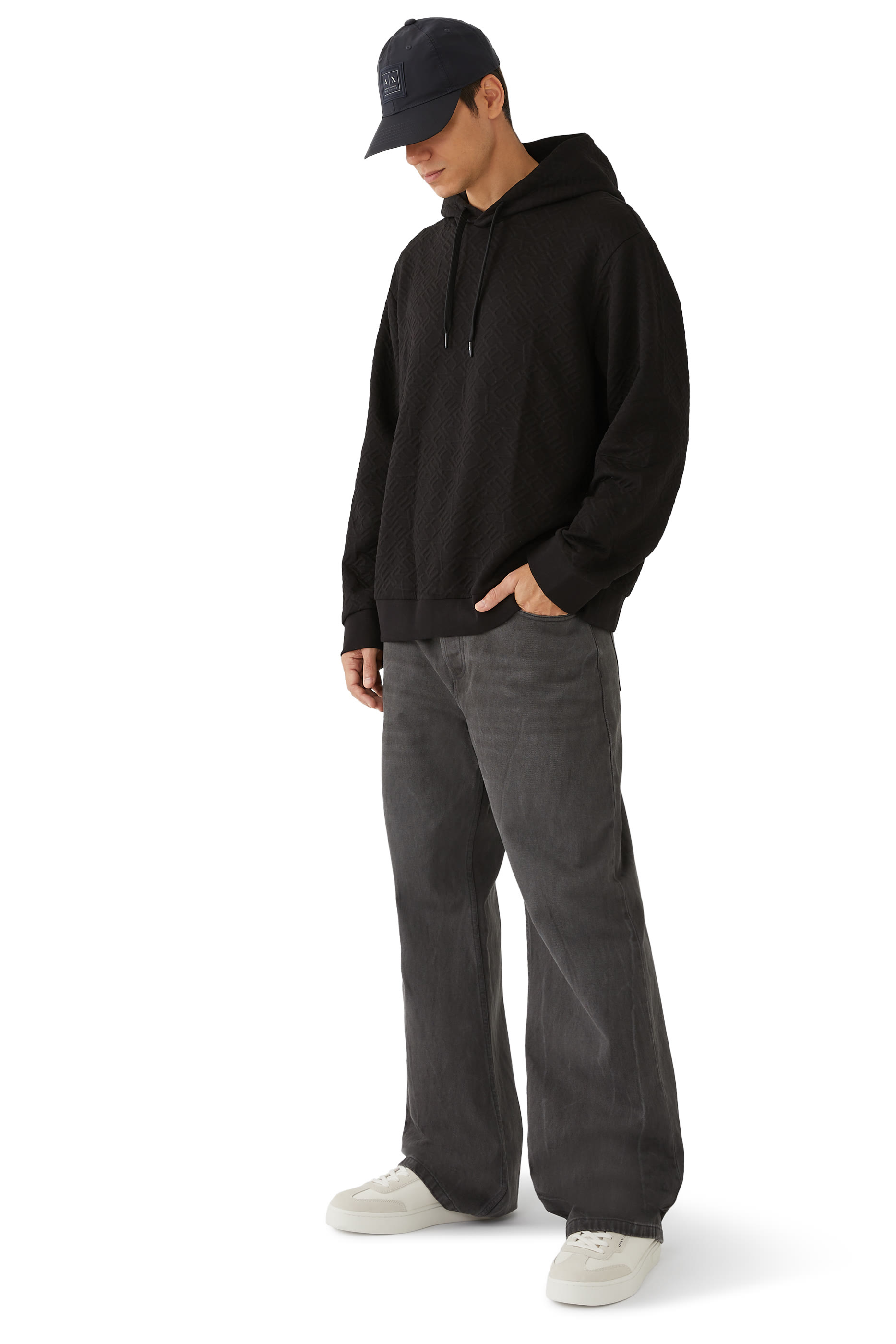 AX Lettering All Over Sweatshirt