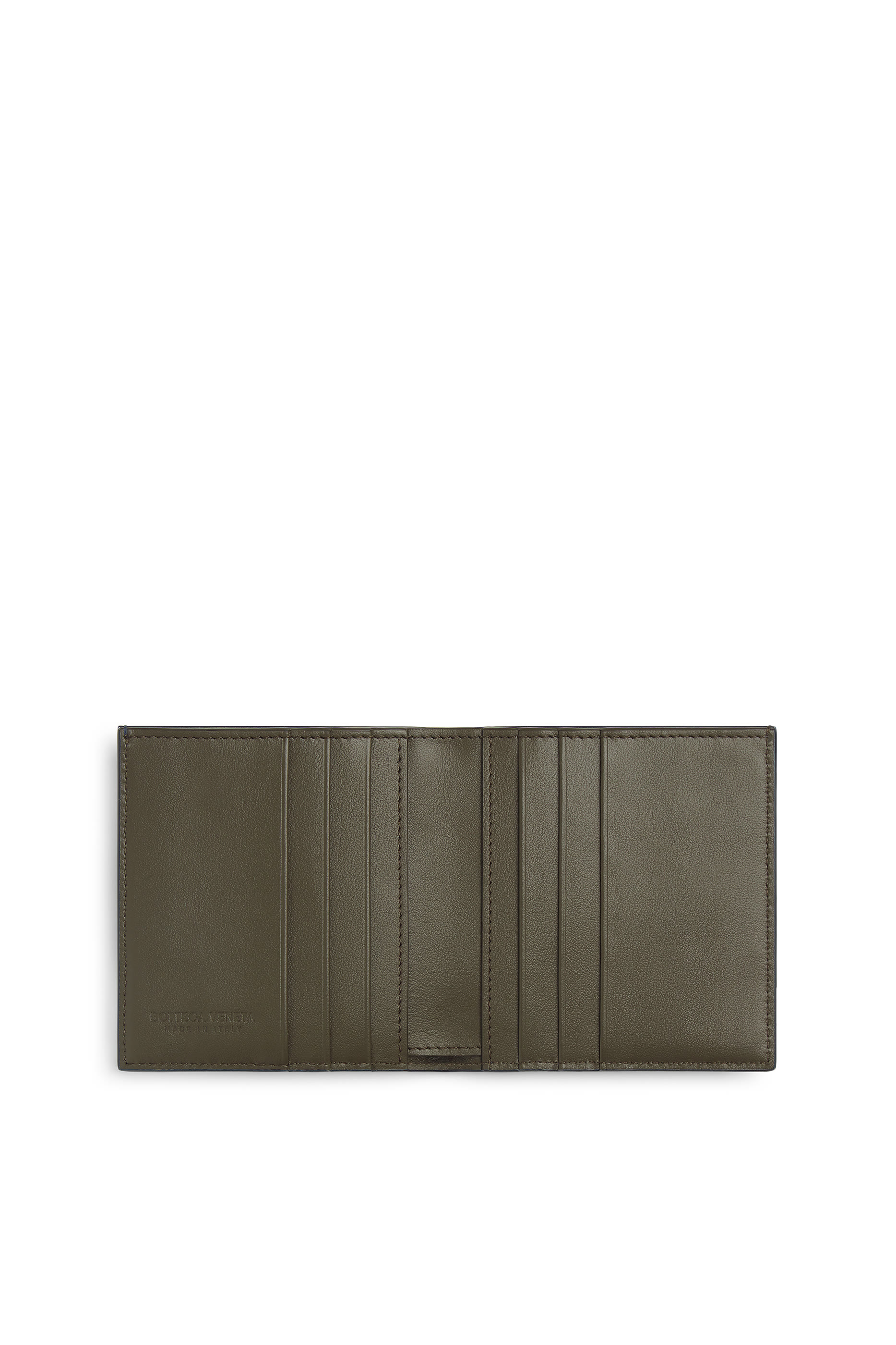Intrecciato Slim Bi-Fold Wallet