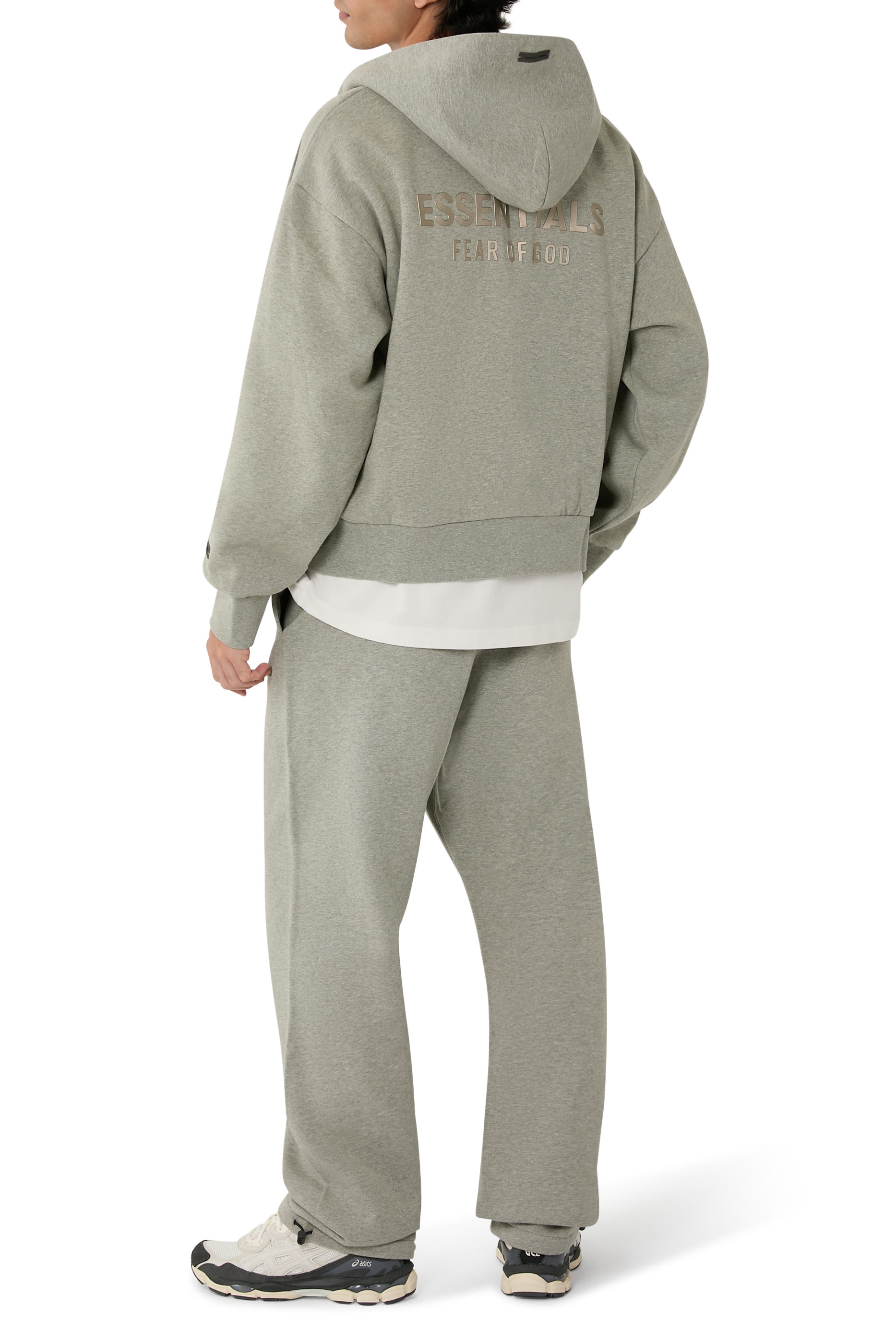 Classic Fit Fleece Zip-Up Hoodie