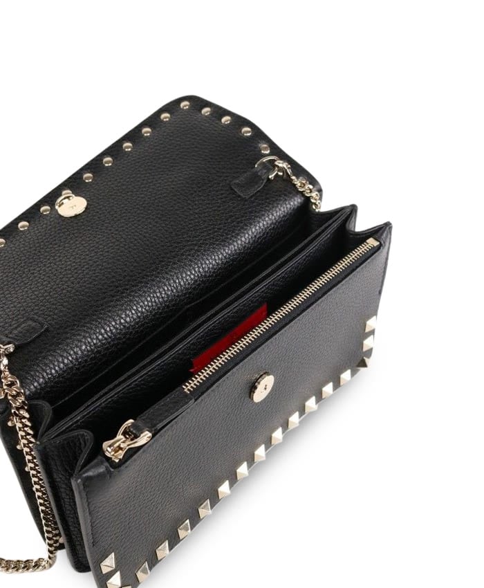  Rockstud Leather Wallet