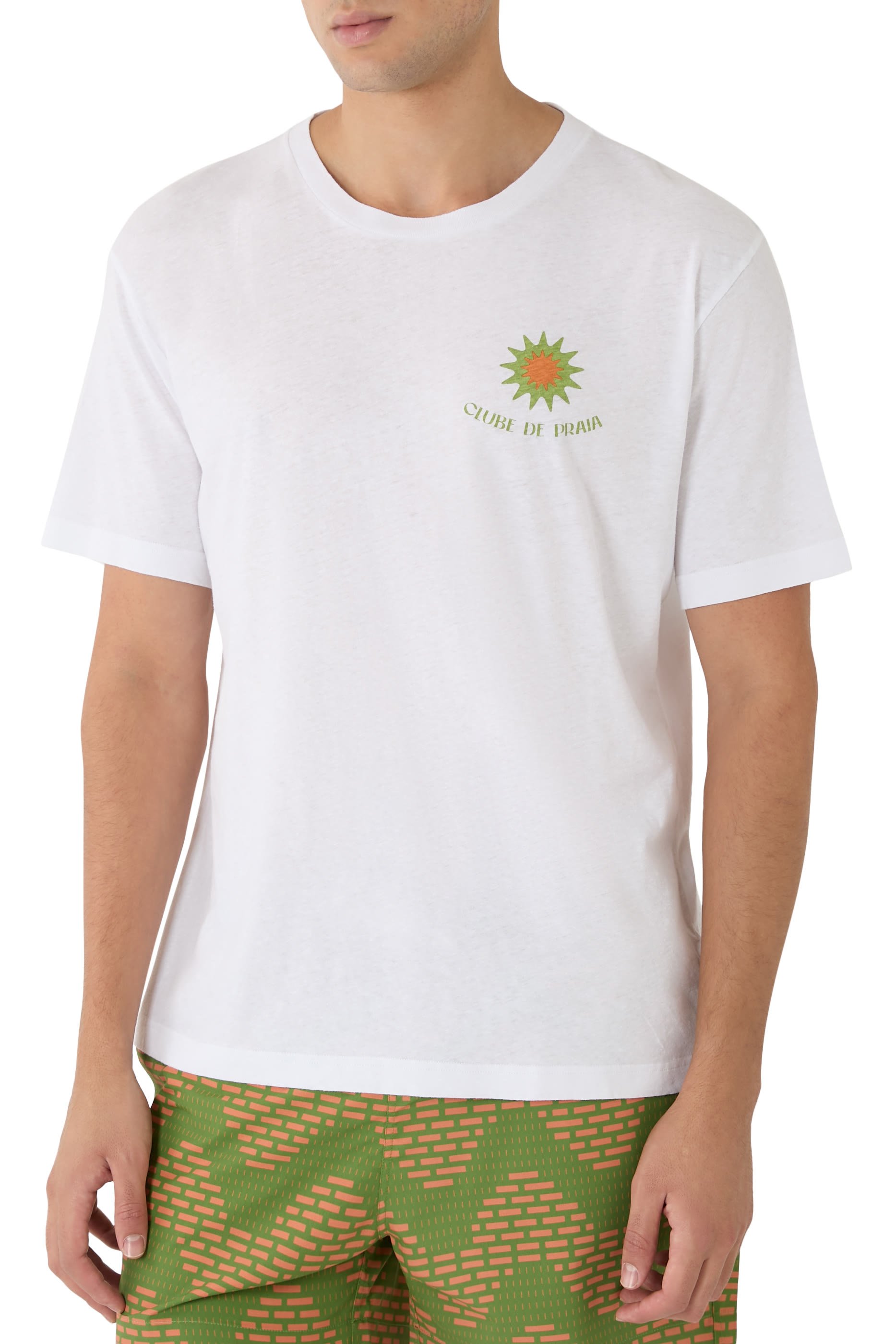 Dinis Printed Cotton T-Shirt