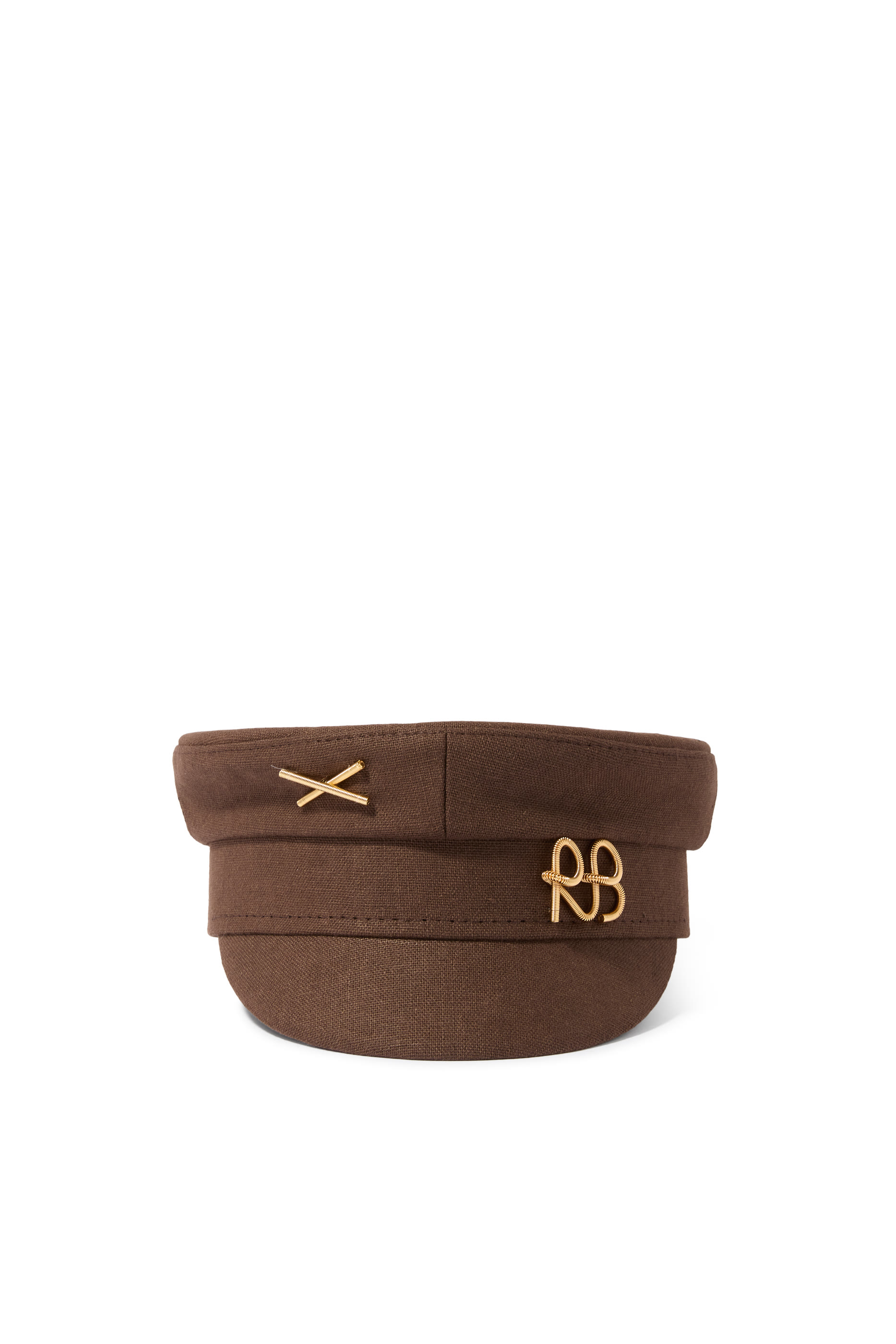 Logo-Embellished Baker Boy Cap