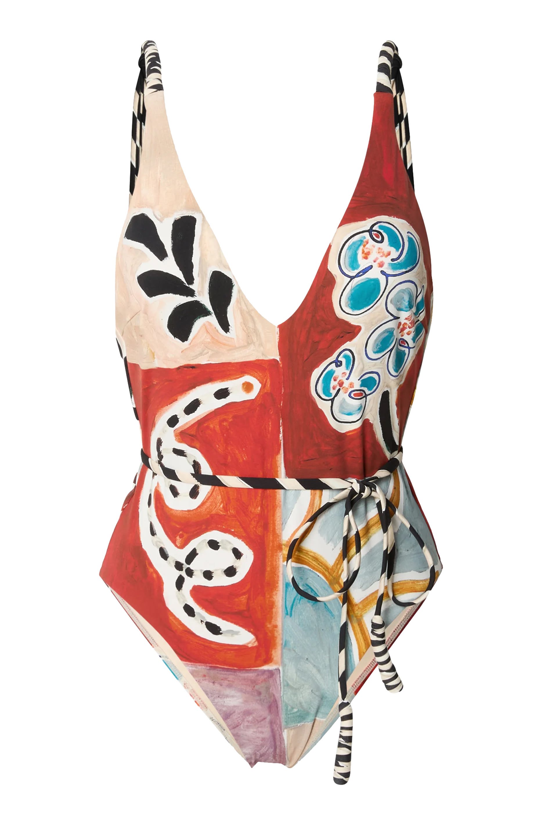 Michelle V-Neck One-Piece