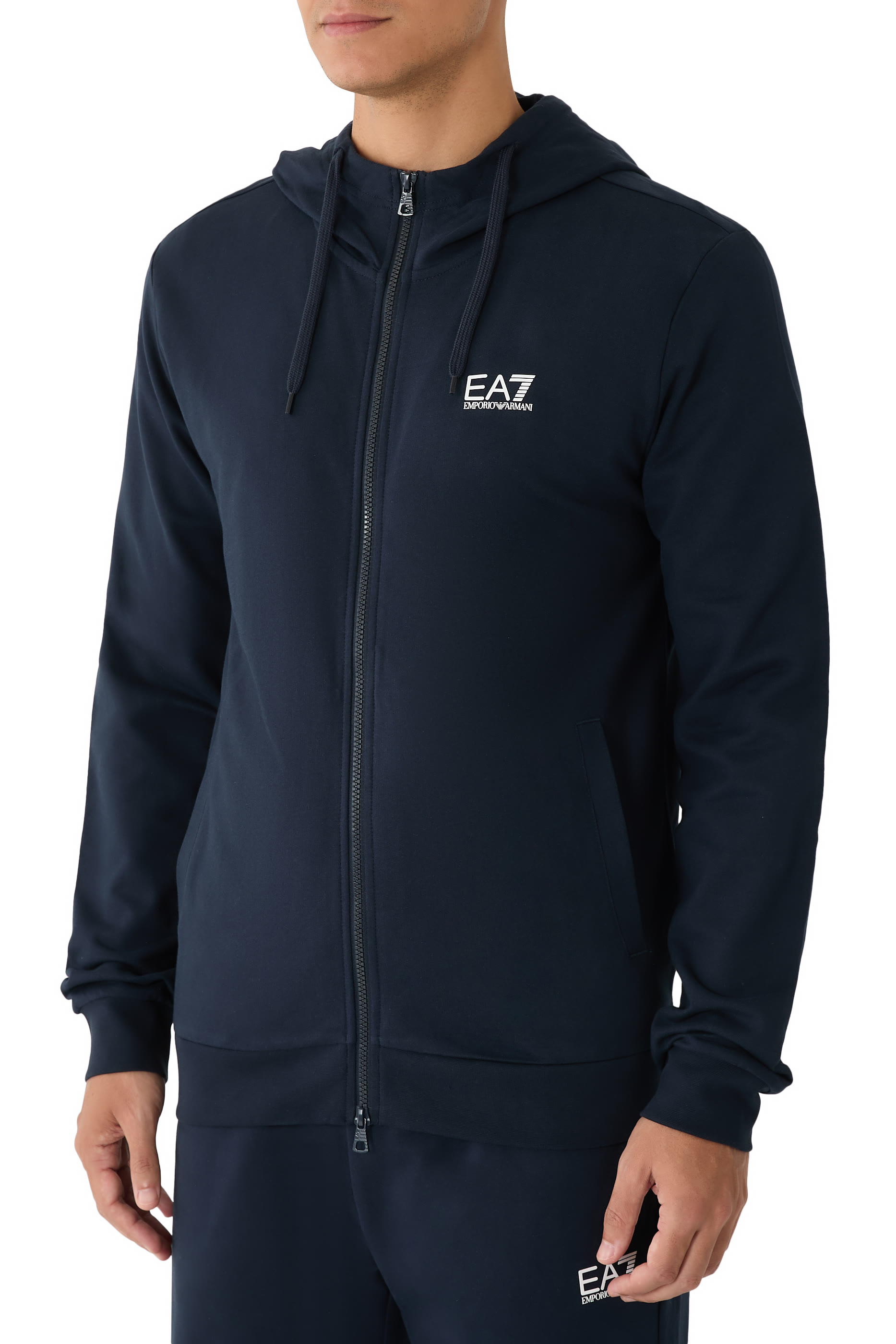 Core Identity Cotton Hooded Sweatshirt