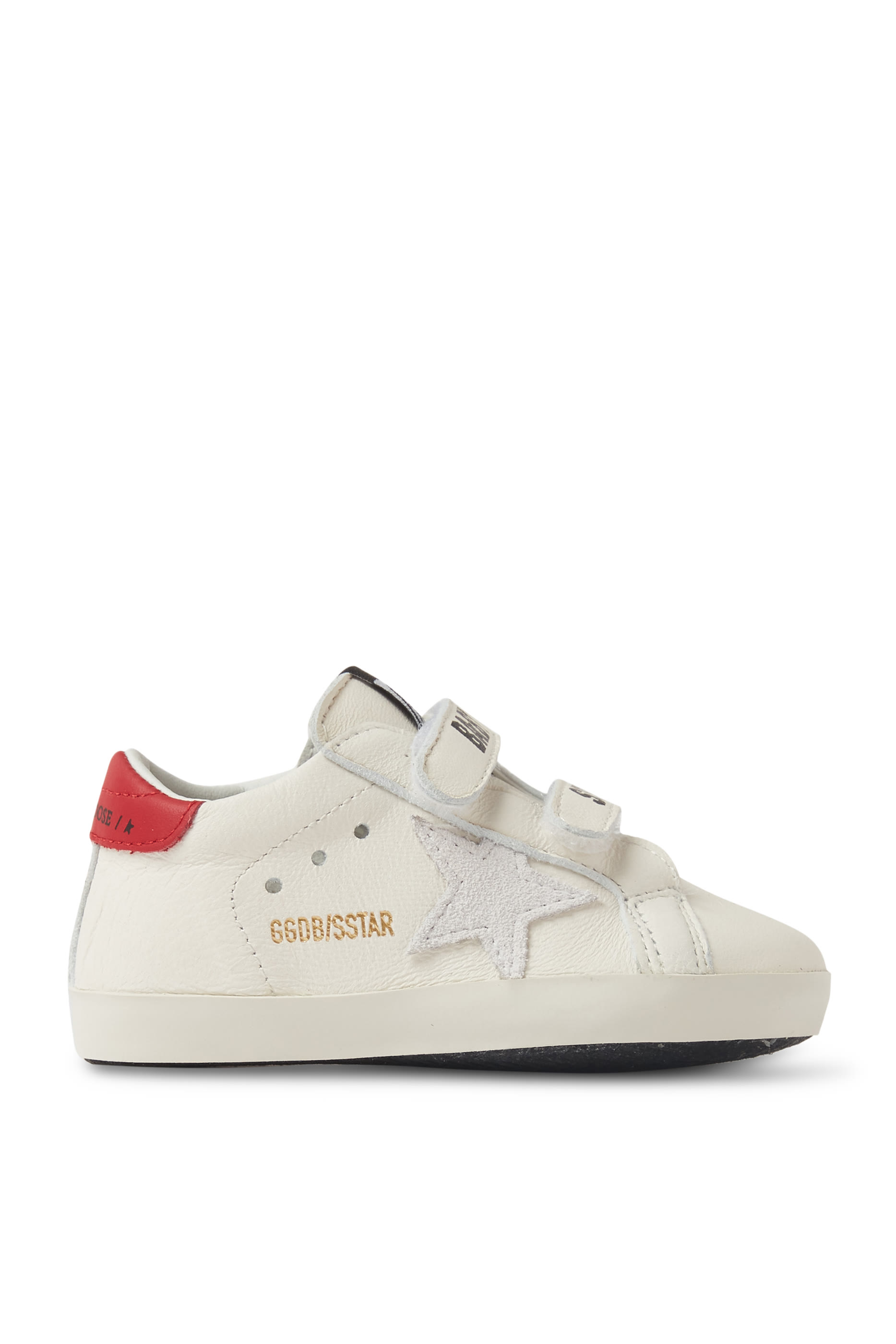 Kids School Leather Sneakers