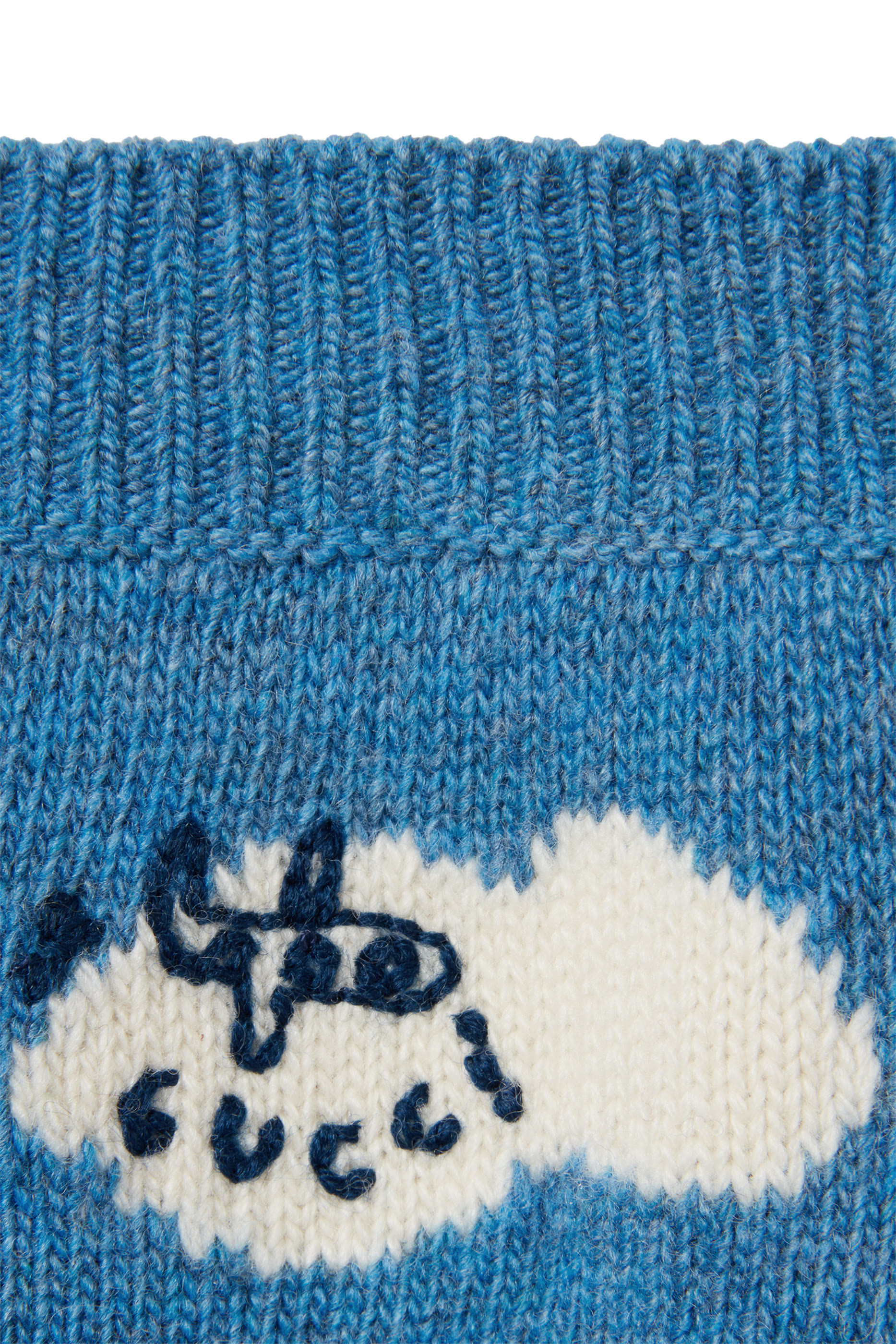 Kids Clouds Intarsia Trousers