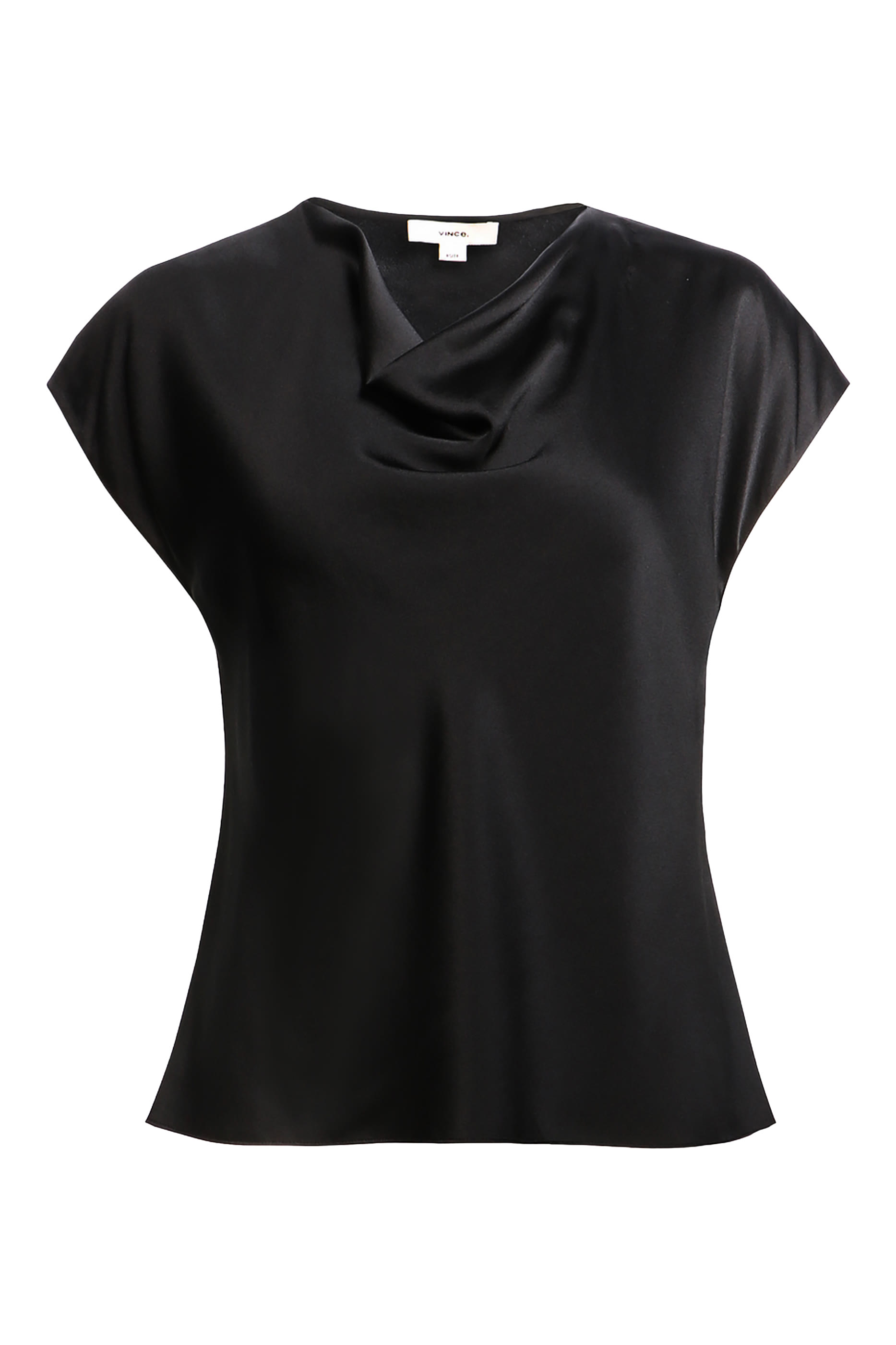 Cowl Neck Silk Top