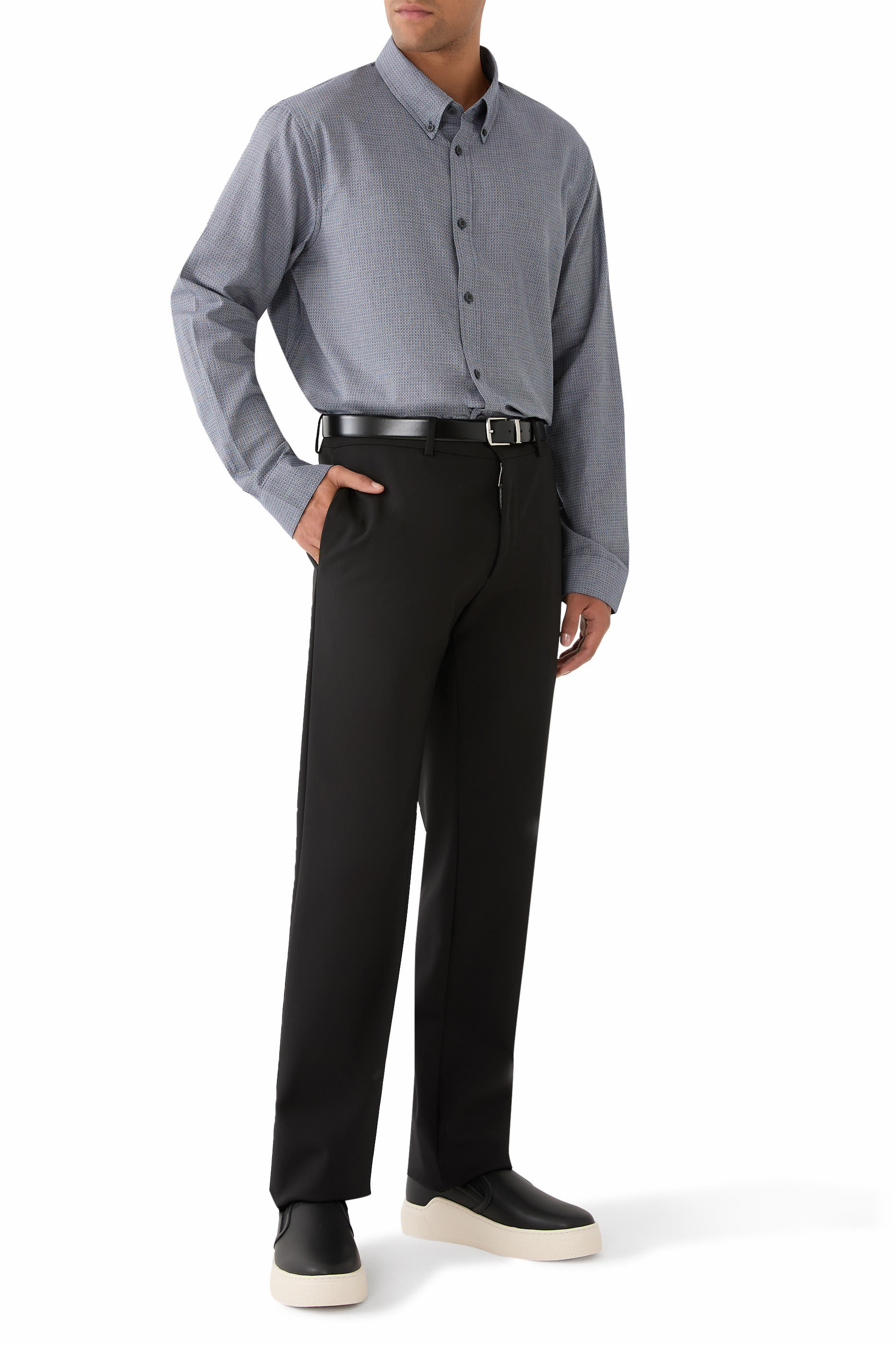 AX Logo Long Sleeve Shirt