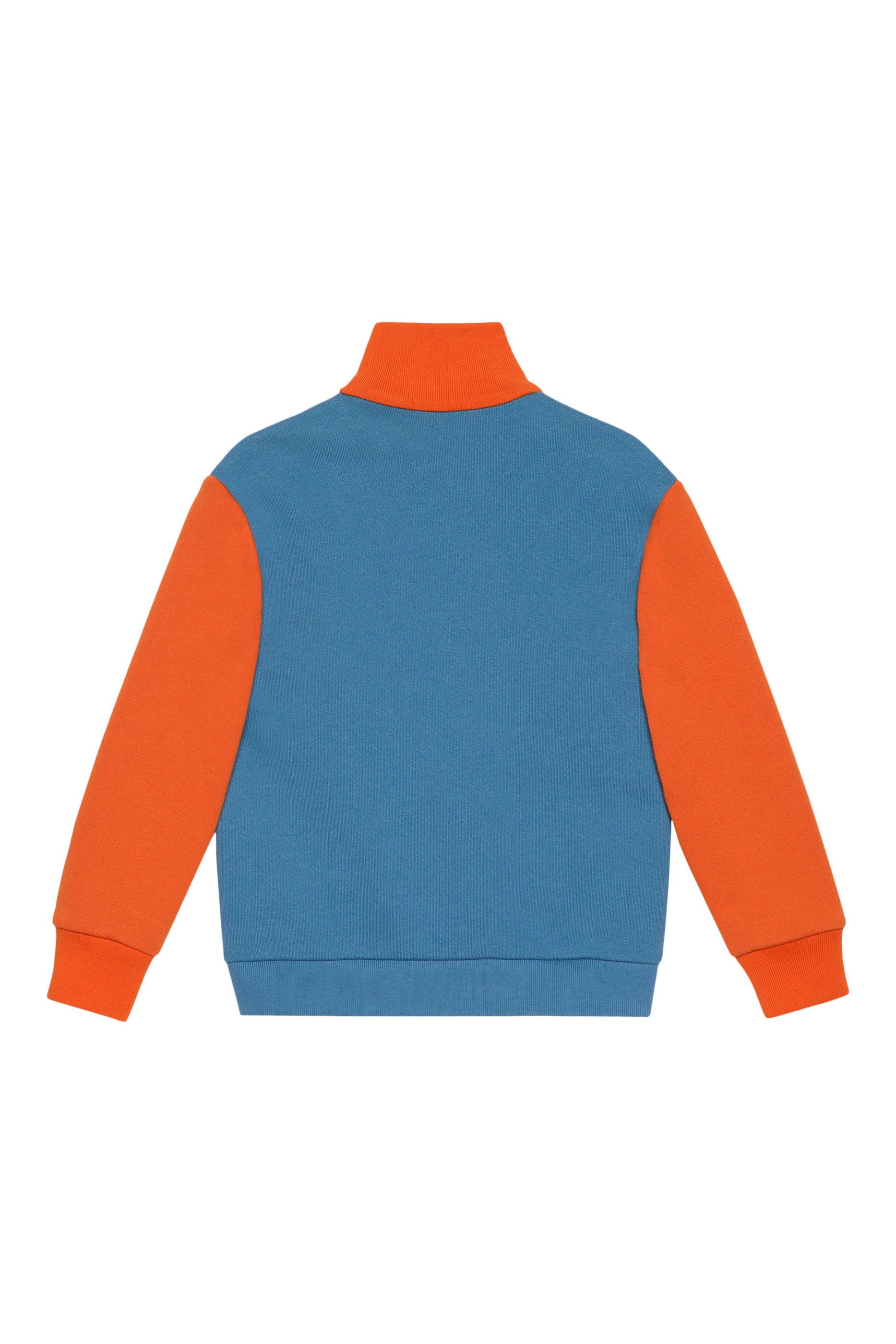 Kids Cotton Jersey Zip Jacket