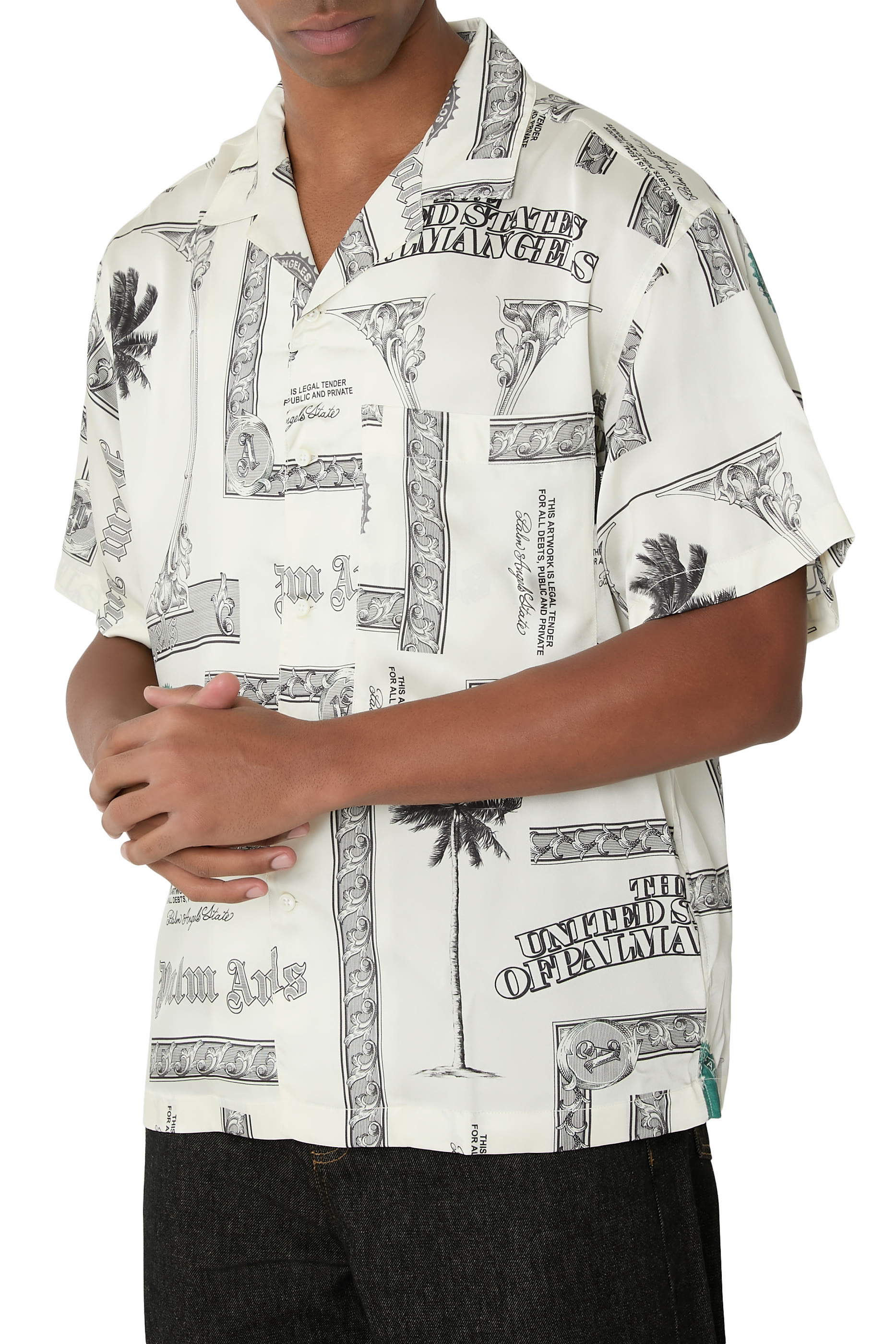 Printed Bowling Shirt