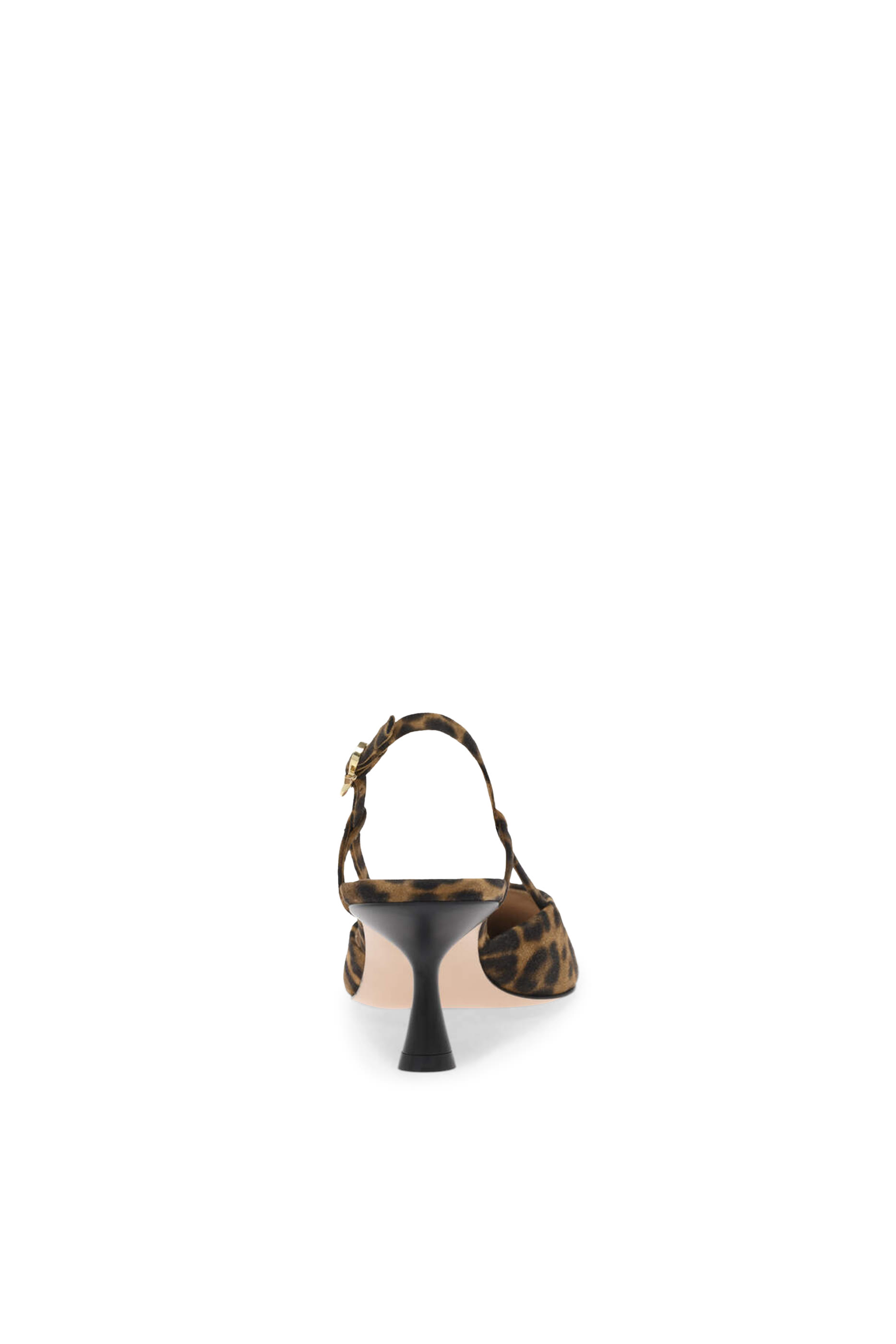 Ascent Leopard Print 55 Slingback Pumps