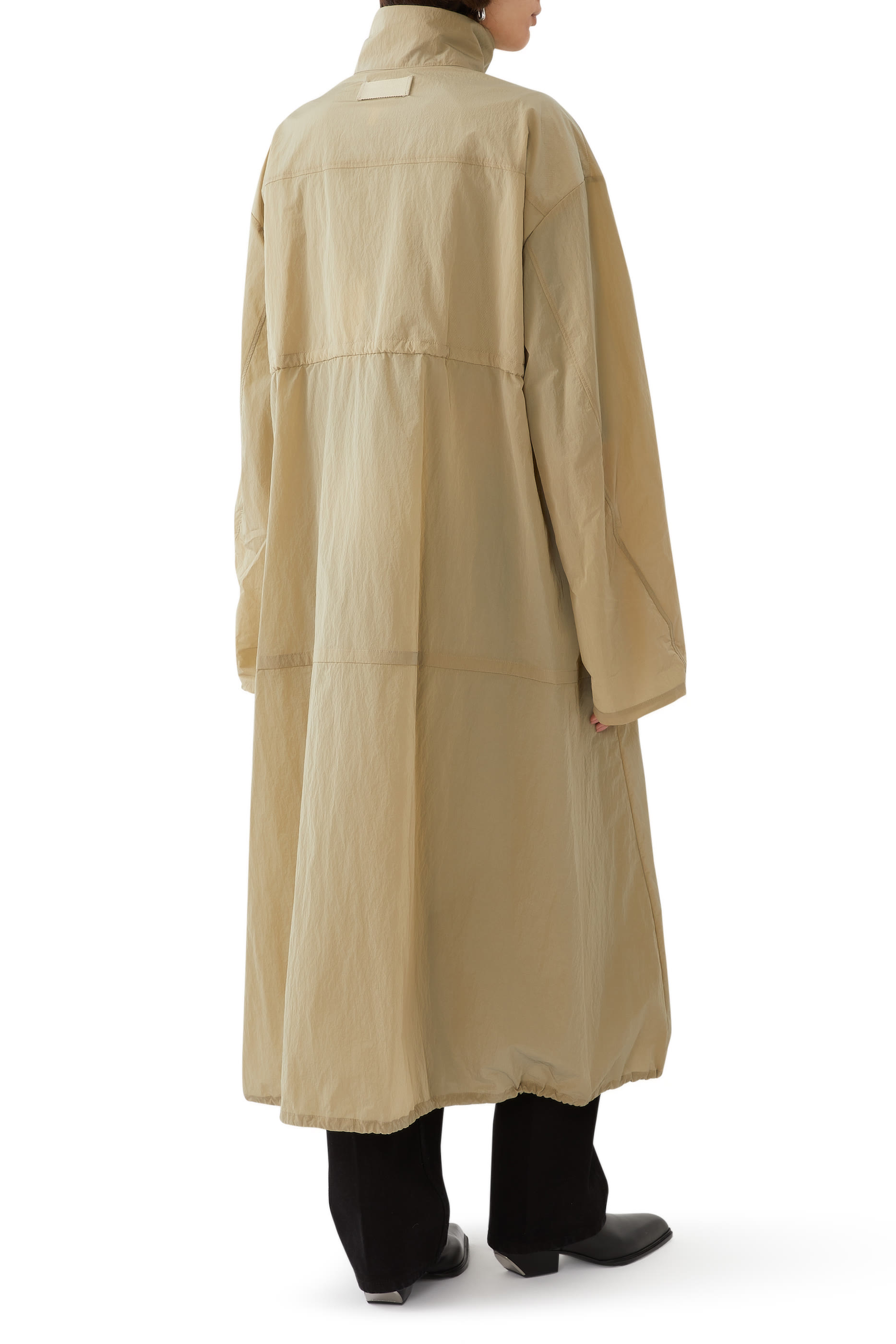 Zip Up Trench Coat