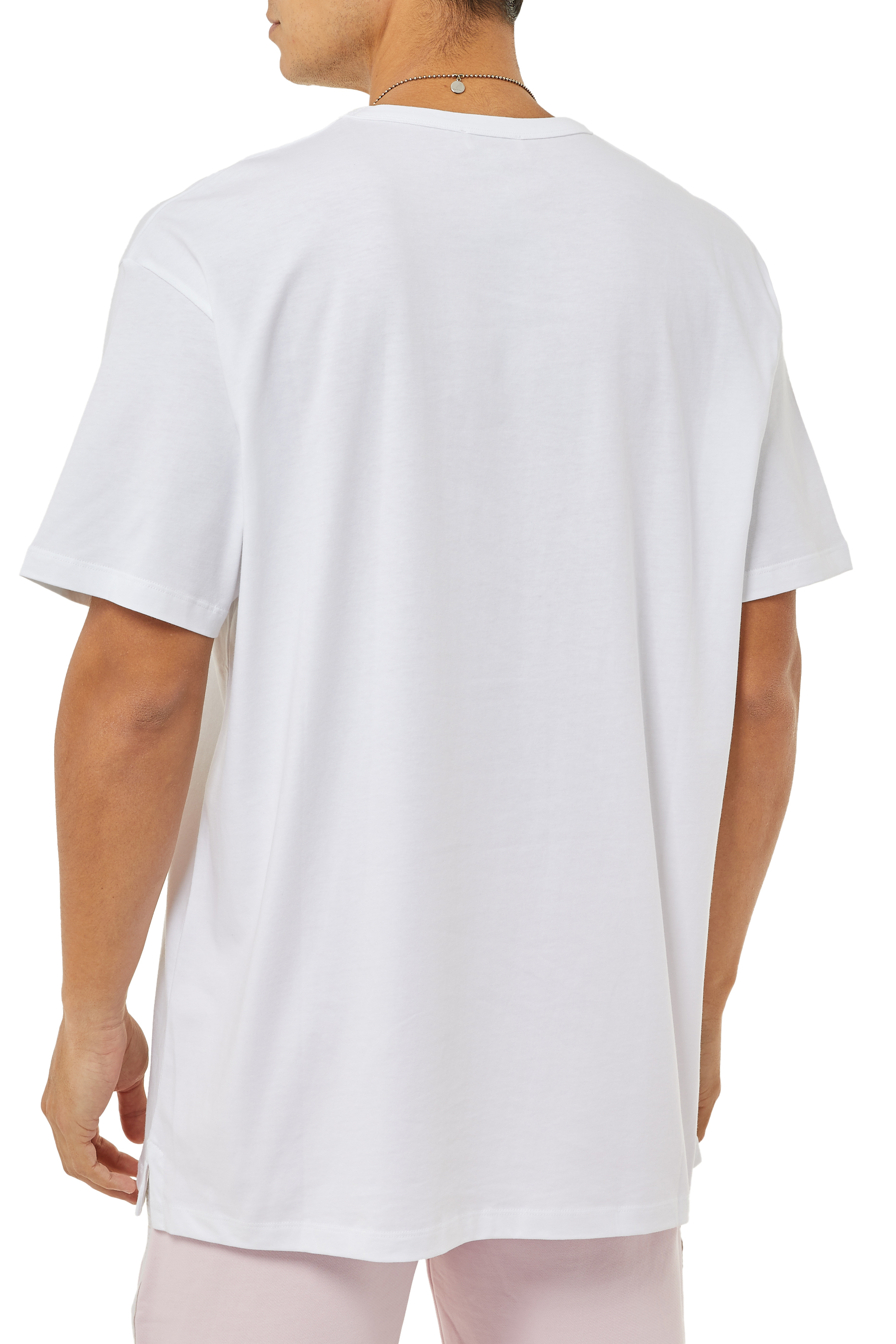 Watercolor Skull Printed T-shirt