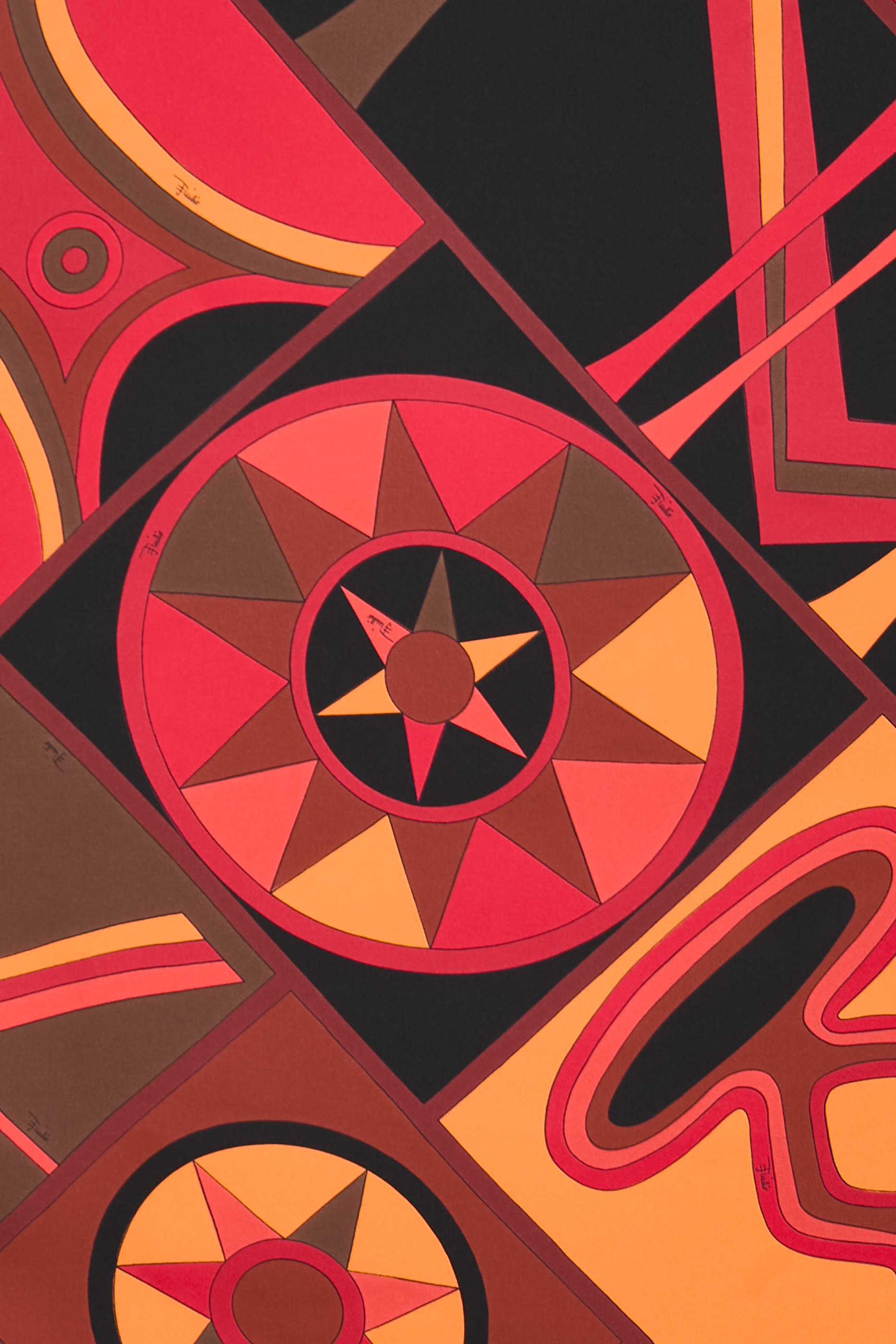 Printed Silk Twill Foulard