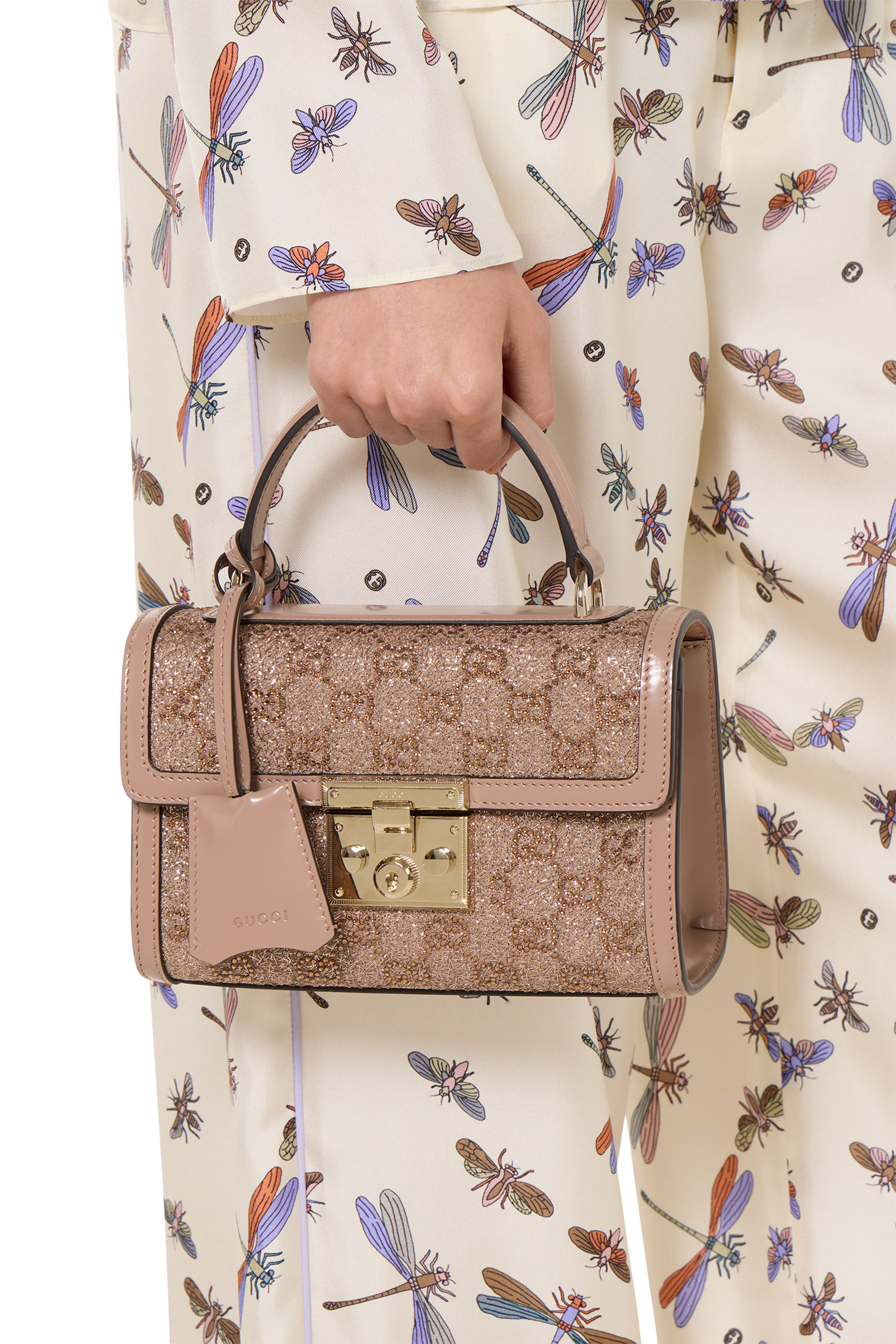 Padlock  Small Top Handle Bag