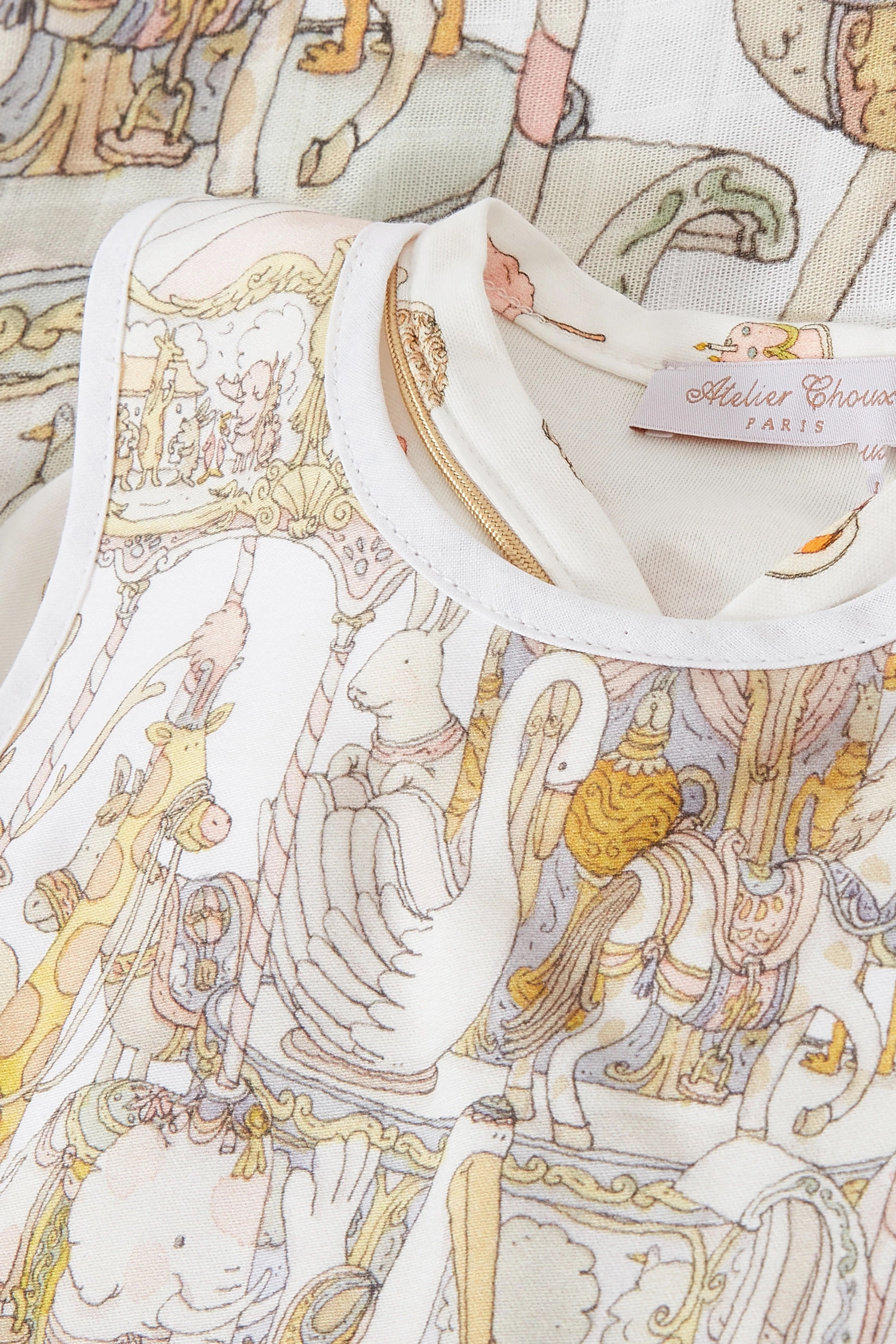 Kids Carousel Organic Cotton Set