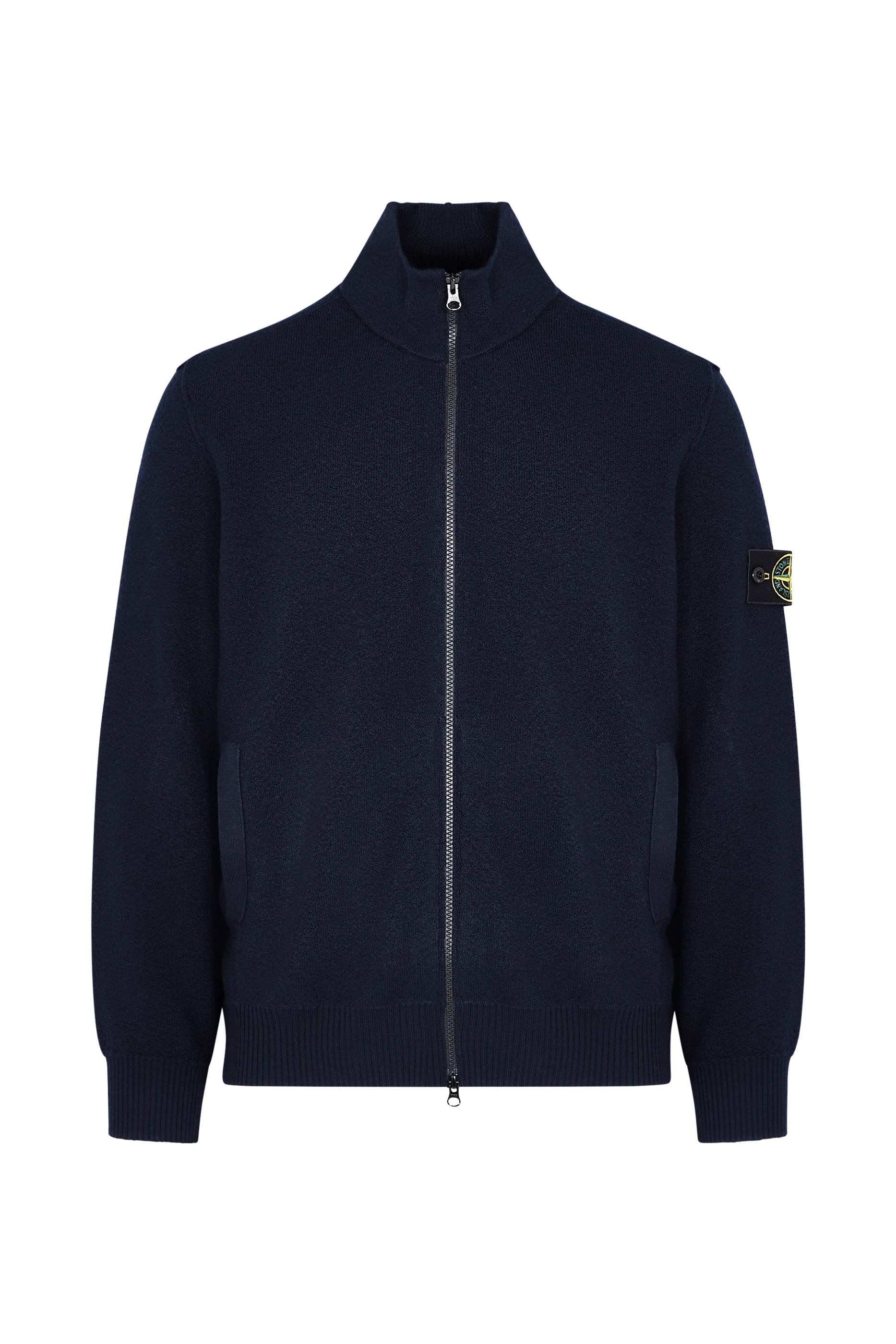 Pure RWS Wool Zip Up Jumper