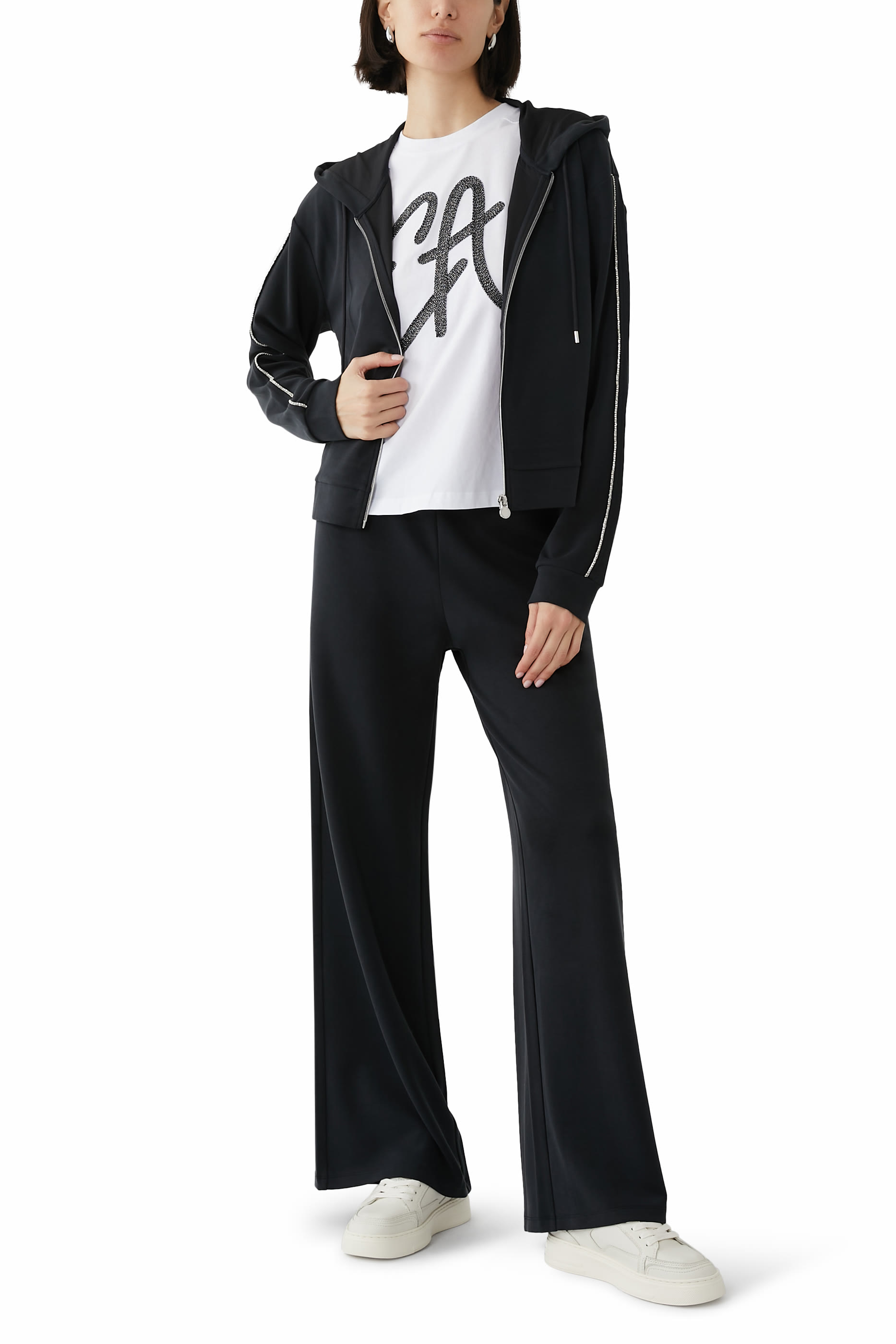 EA Lurex Logo T-Shirt