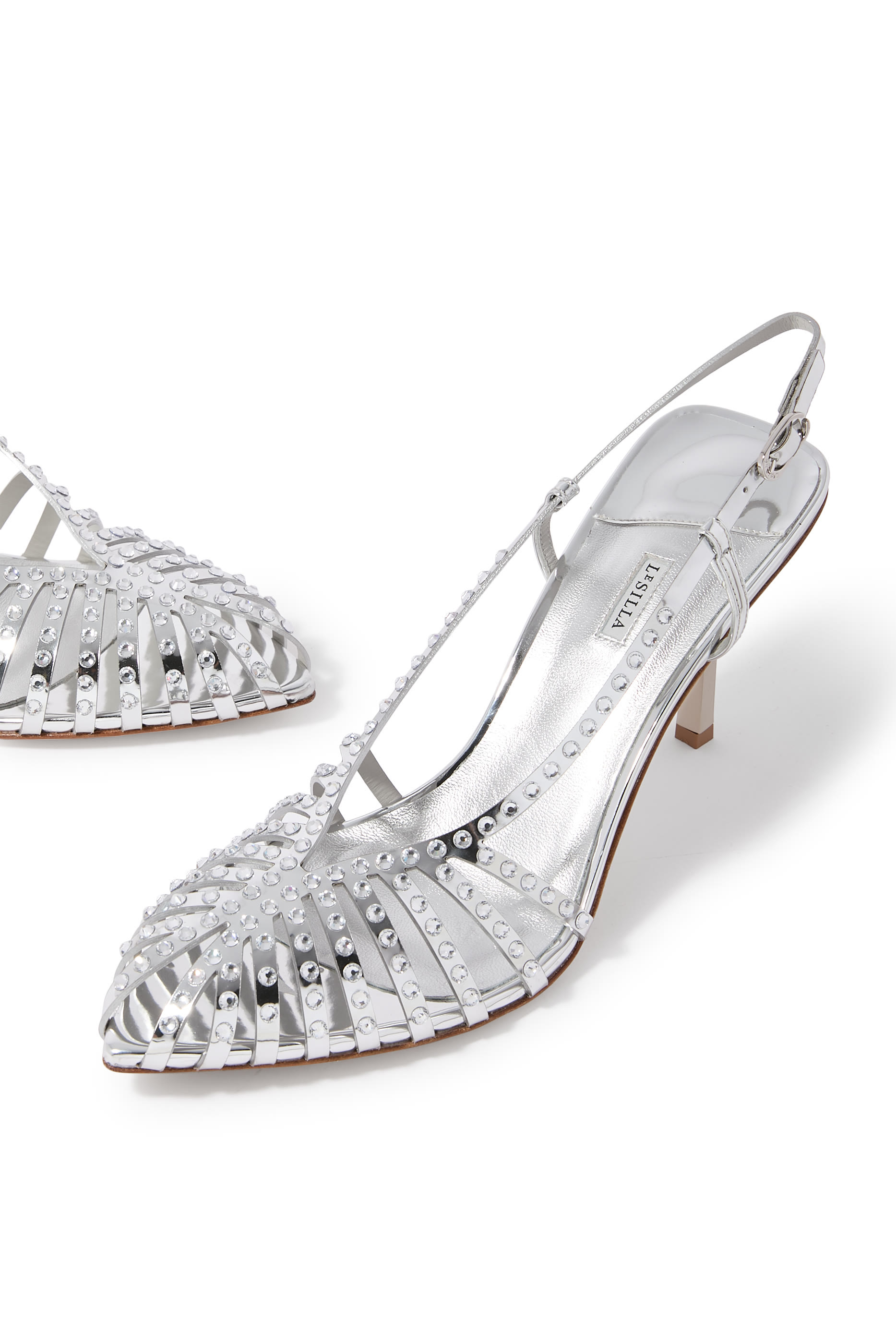 Strapped 80 Slingback Pumps