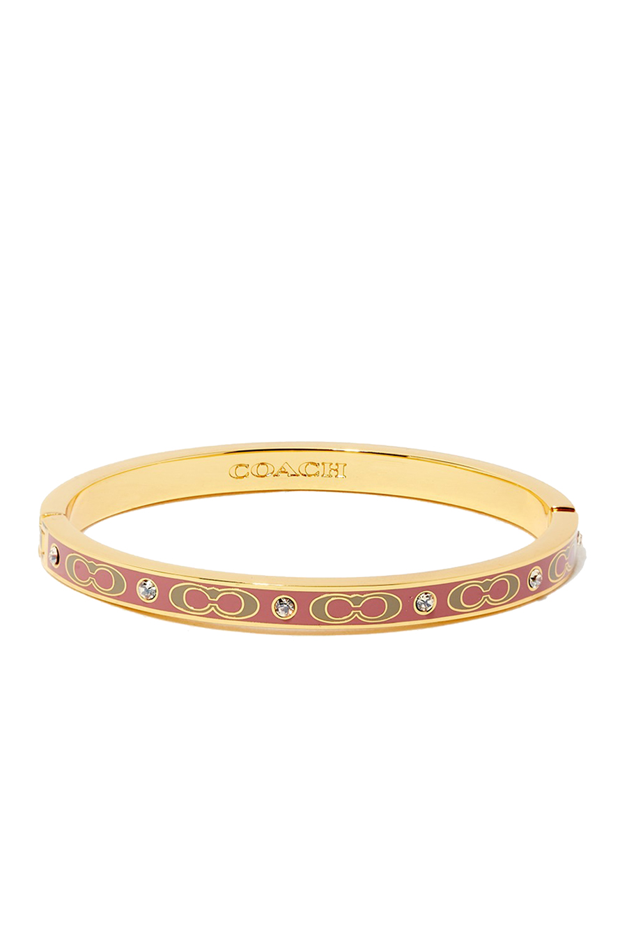 Buy Coach Signature Stone Hinged Bangle for Womens | Bloomingdale's Kuwait