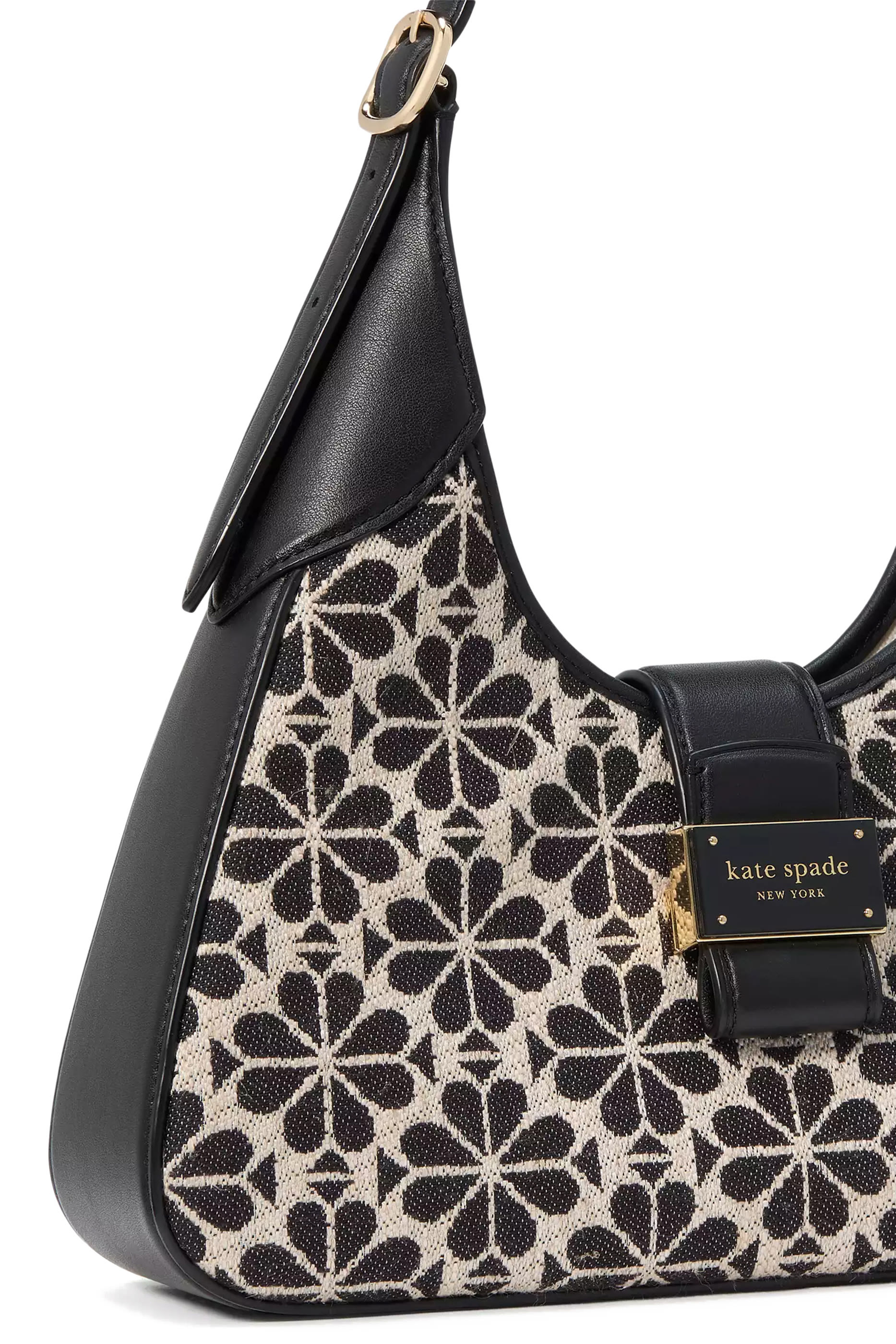 Spade Flower Jacquard Small Shoulder Bag