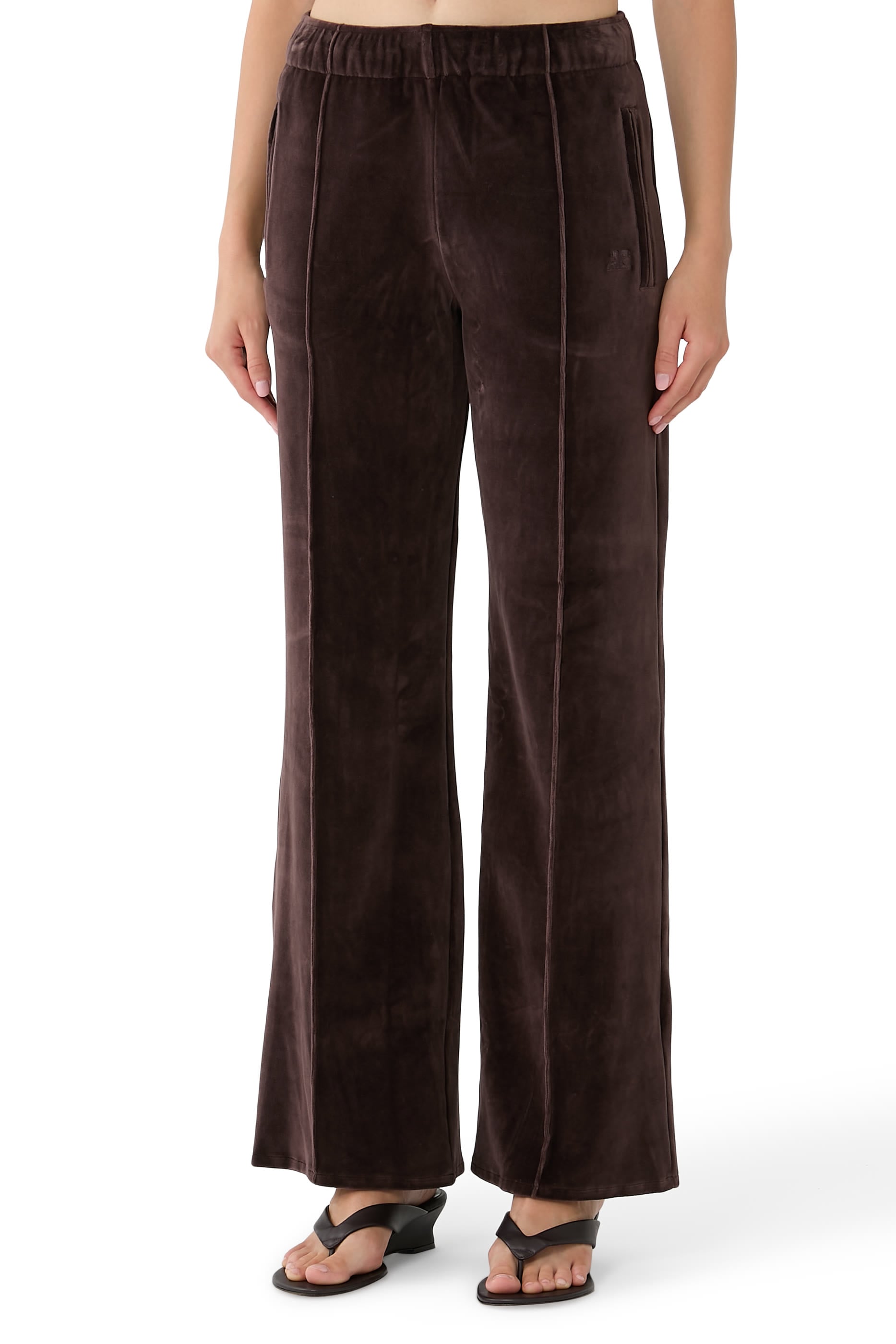 Logo Pleated Tracksuit Sweatpants