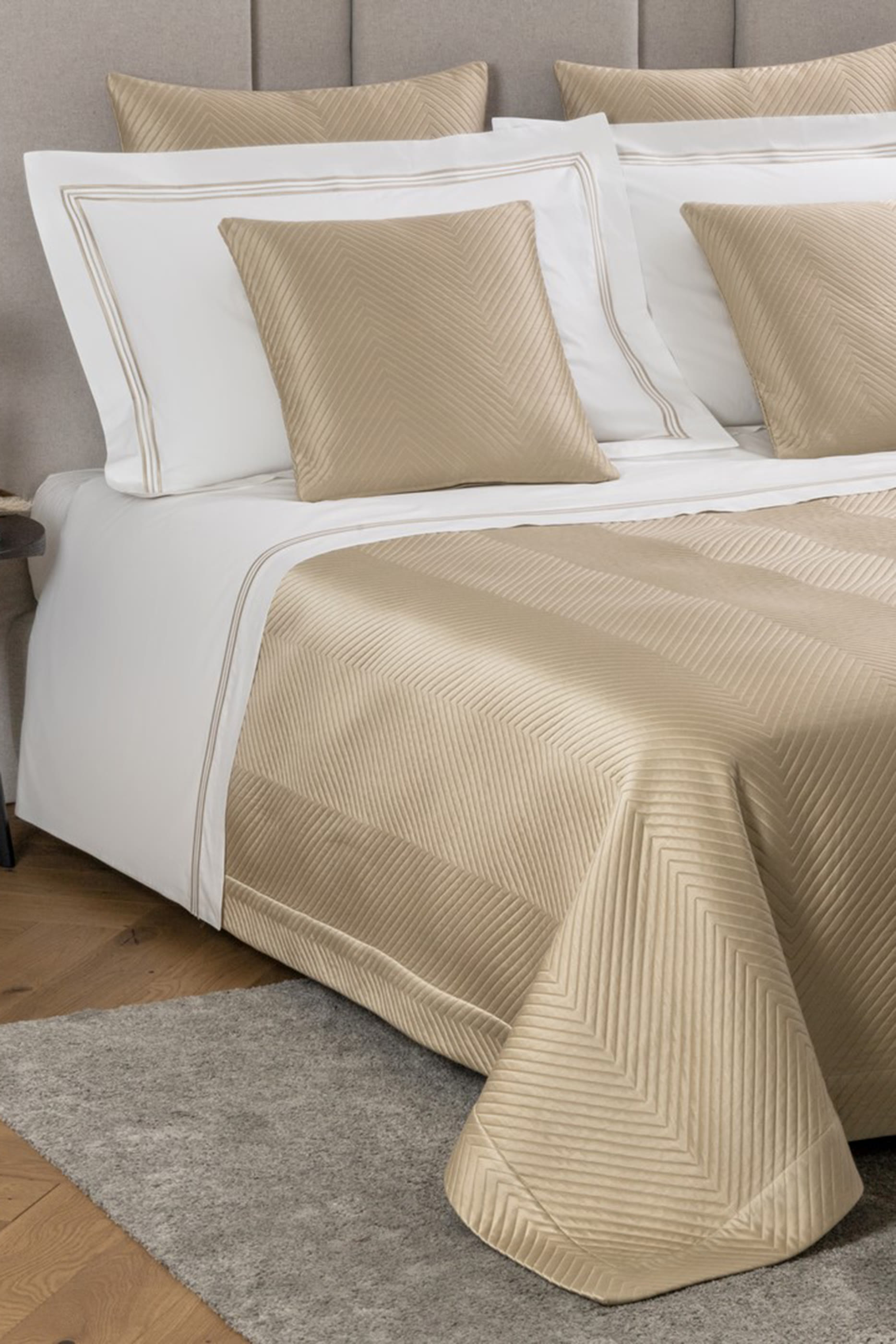Luxury Herringbone Bedspread