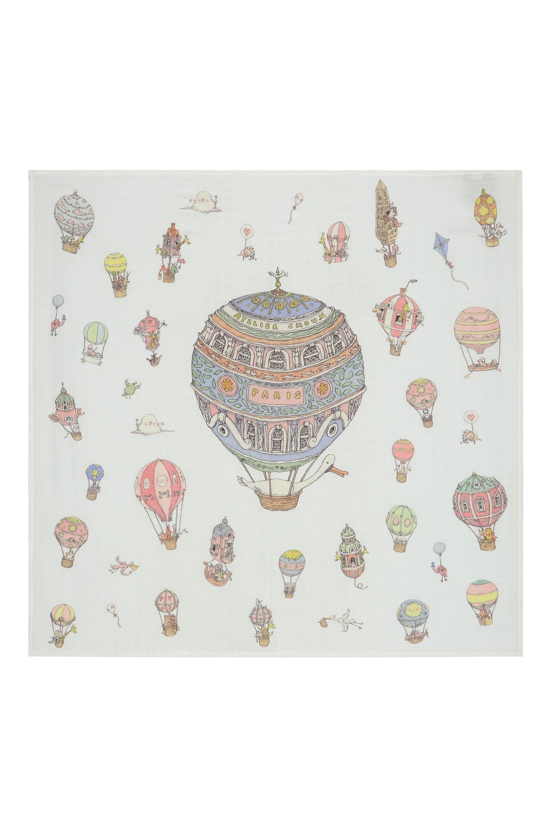Kids Hot Air Balloon Organic Cotton Set