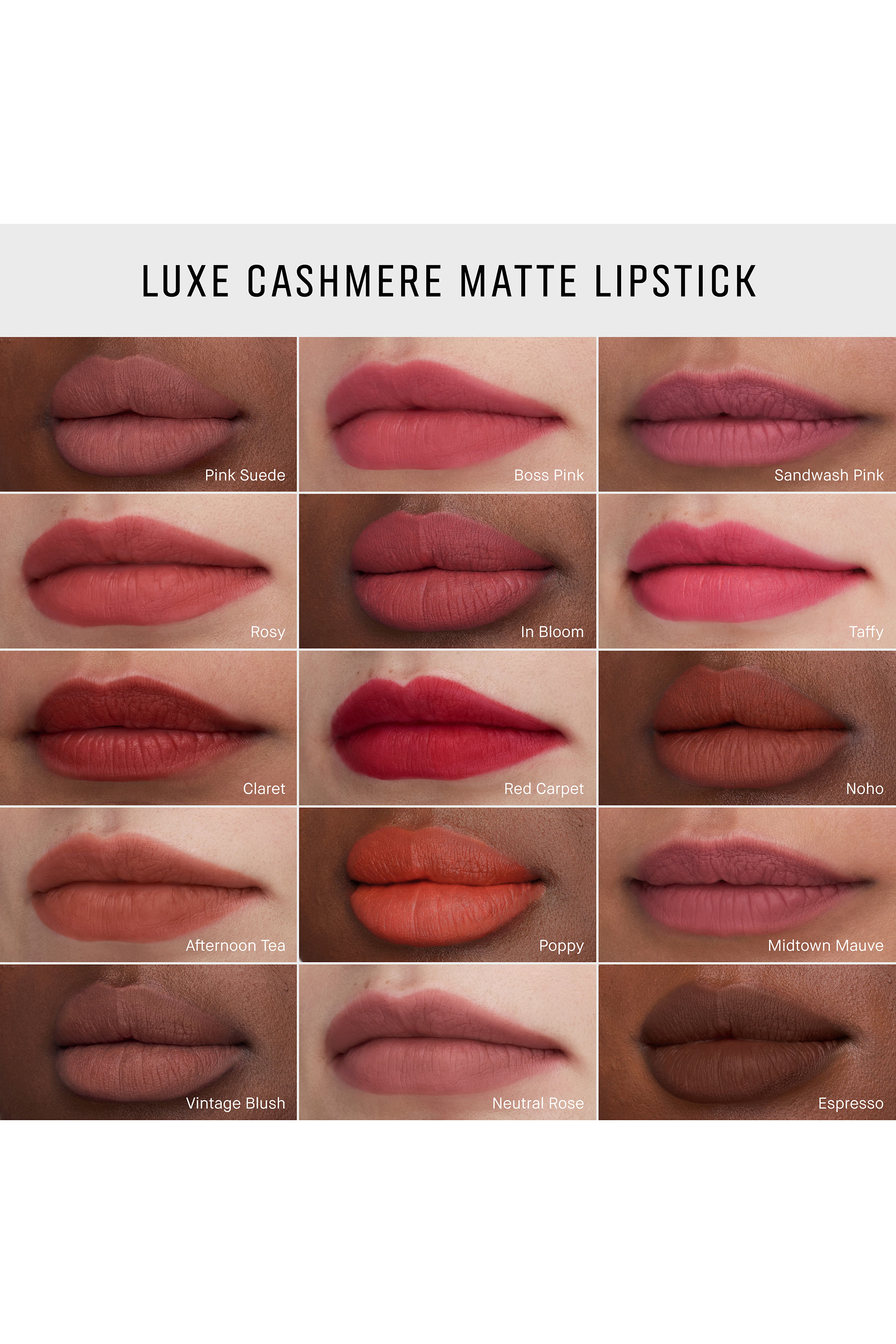 Luxe Cashmere Matte Lipstick 