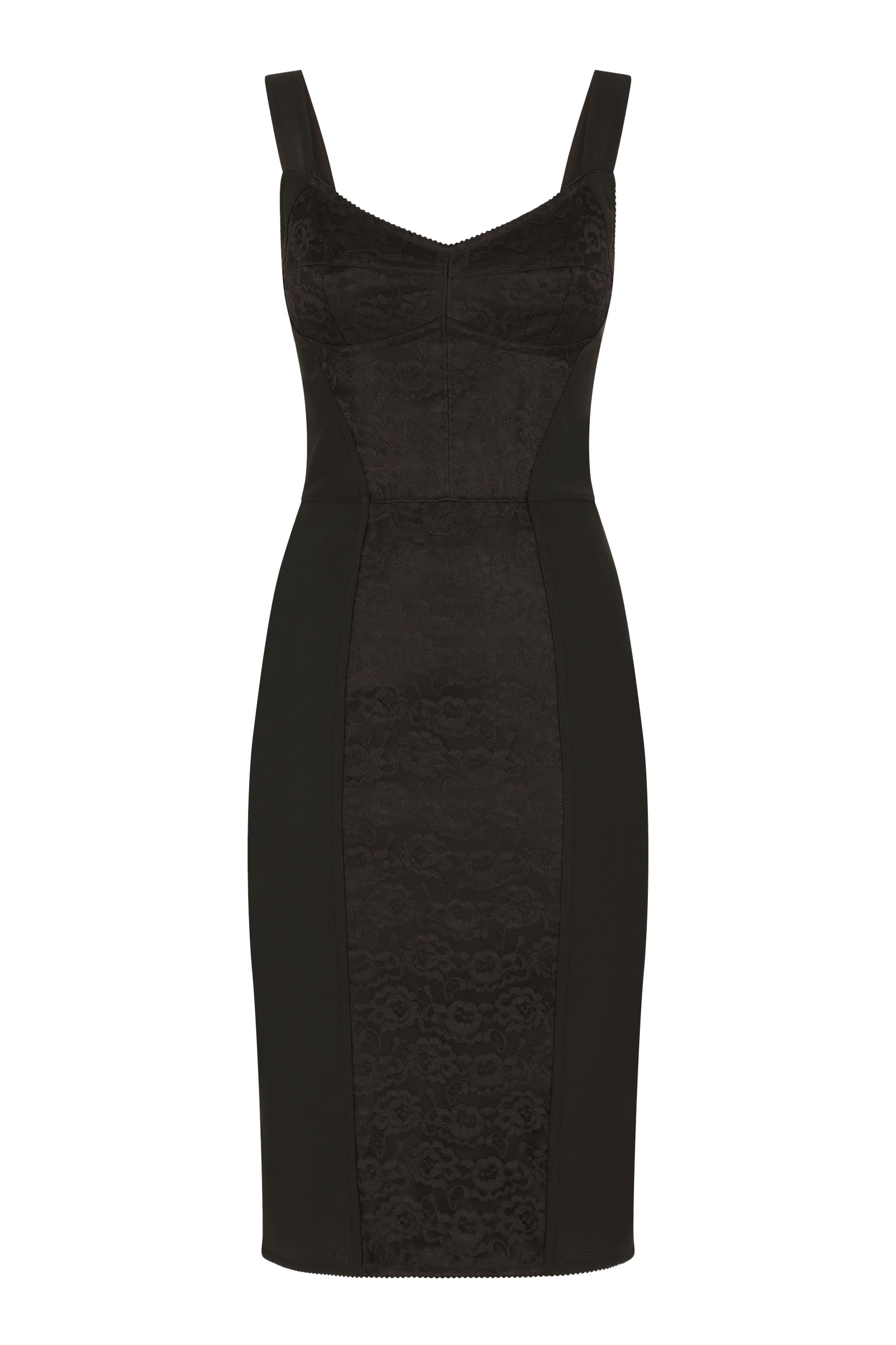 Corset-Style Midi Dress