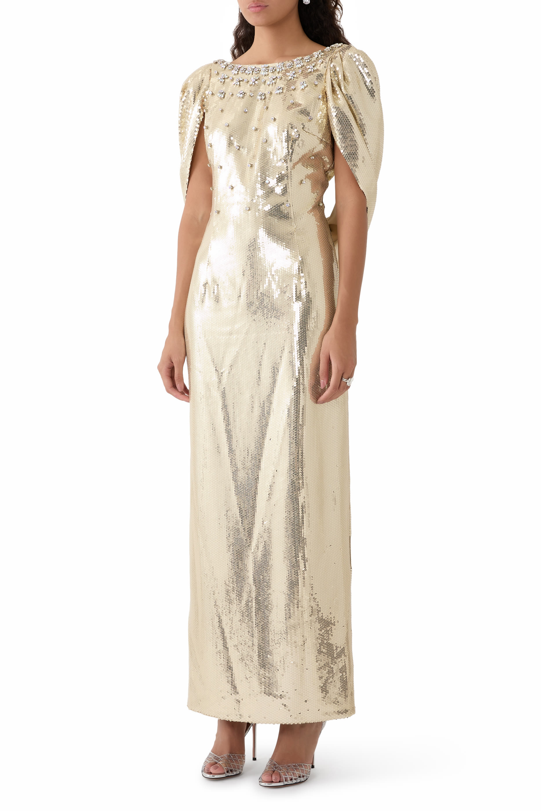 Ellery Embellished Sequins Gown