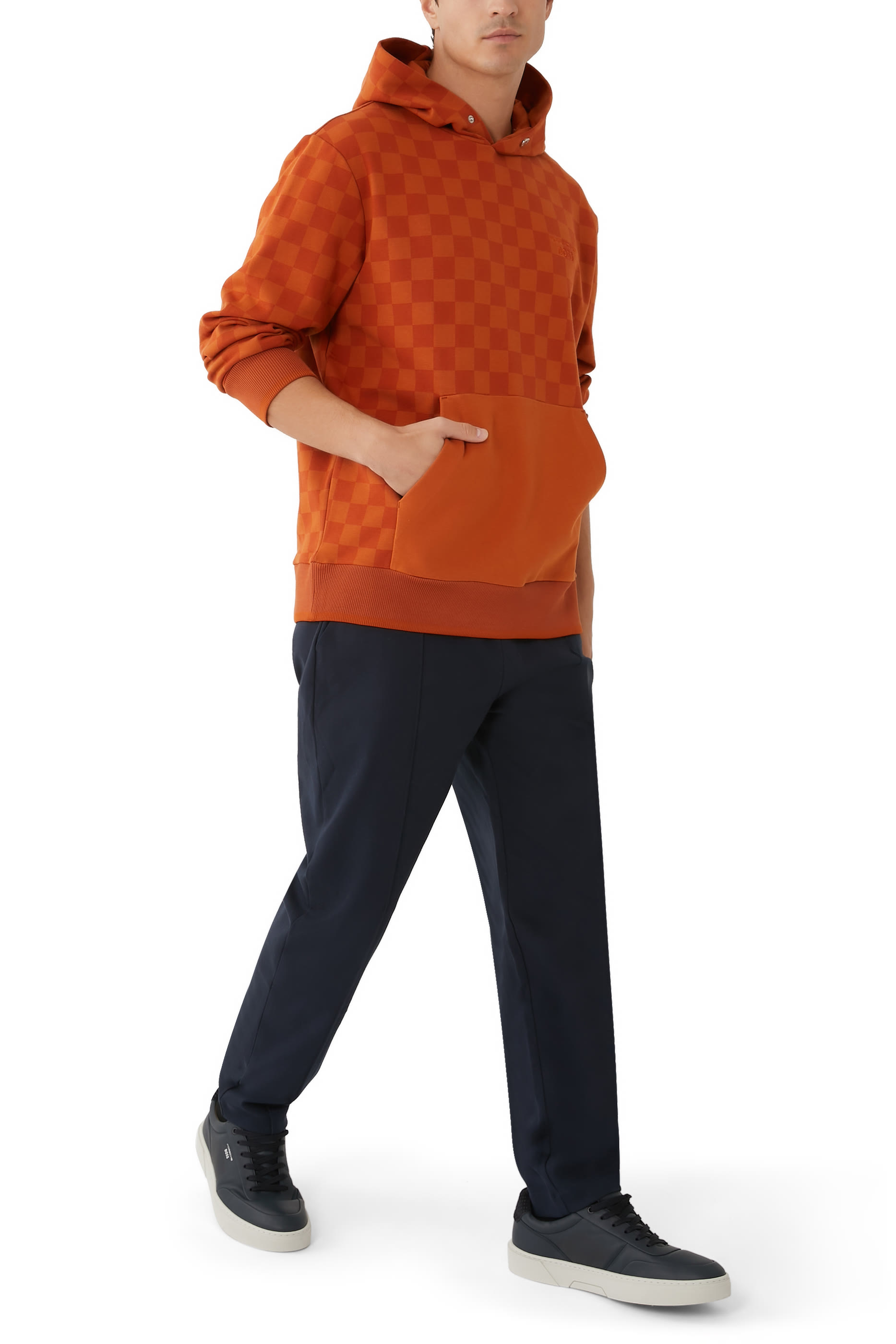 Porsche Check Hoodie