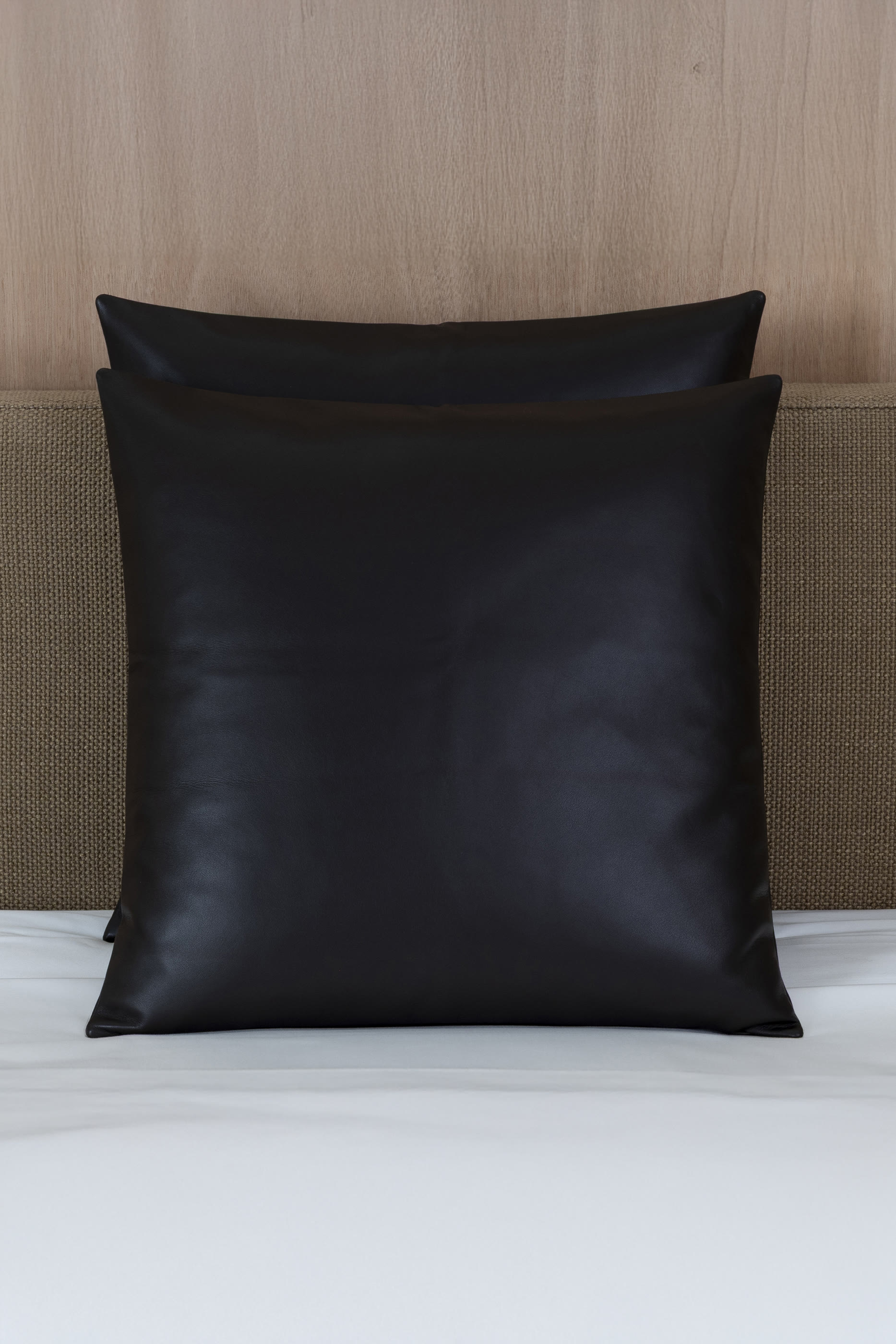 Luxury Soft Leather Decorative Cushion