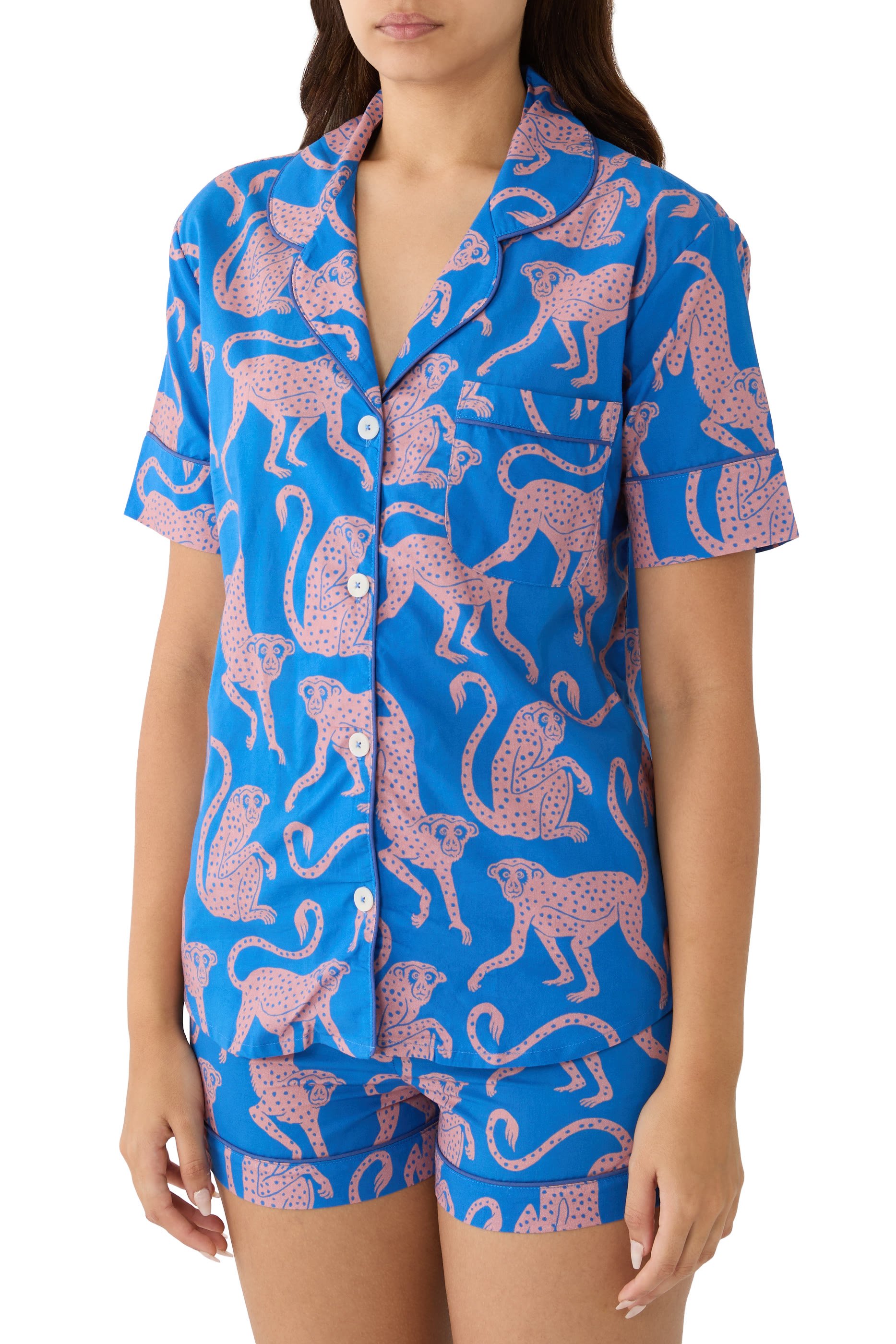 Short Sleeve Pajama Set 